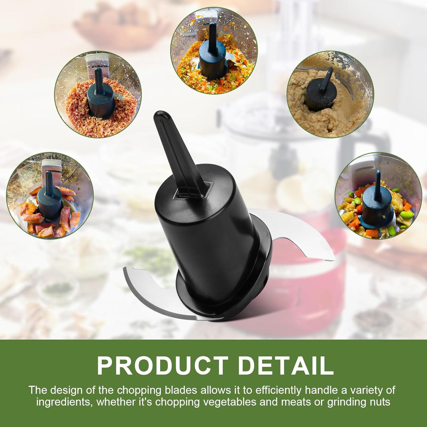 Cuchilla de Corte Doufuhua DLC-2ACBN para Cuisinart Mini Prep Plus