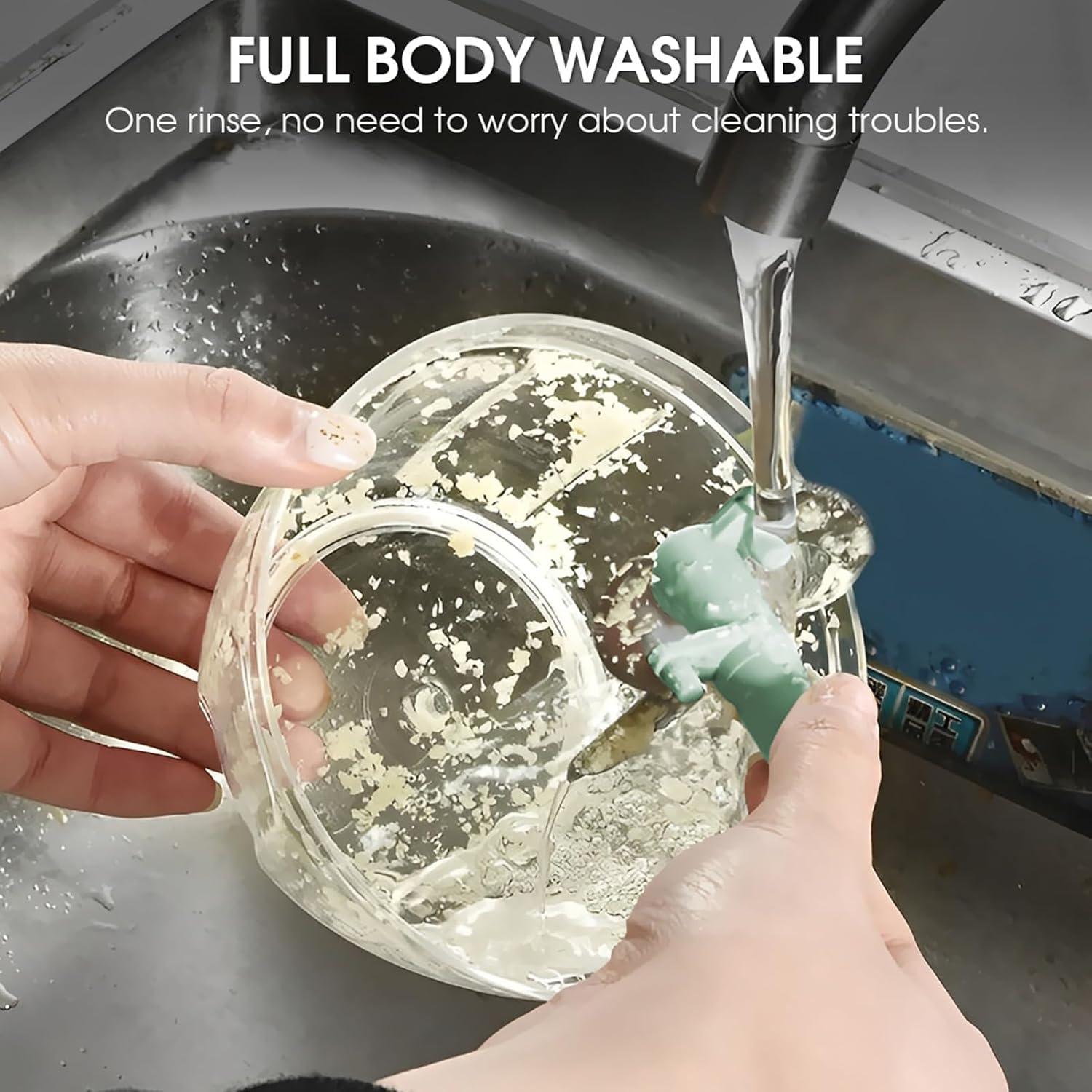 Cortador Manual de Verduras NIUAWASA 500ml Verde Antideslizante