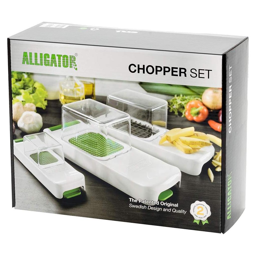 Picador Multifuncional Alligator 3002 - 3 Cuchillas Intercambiables