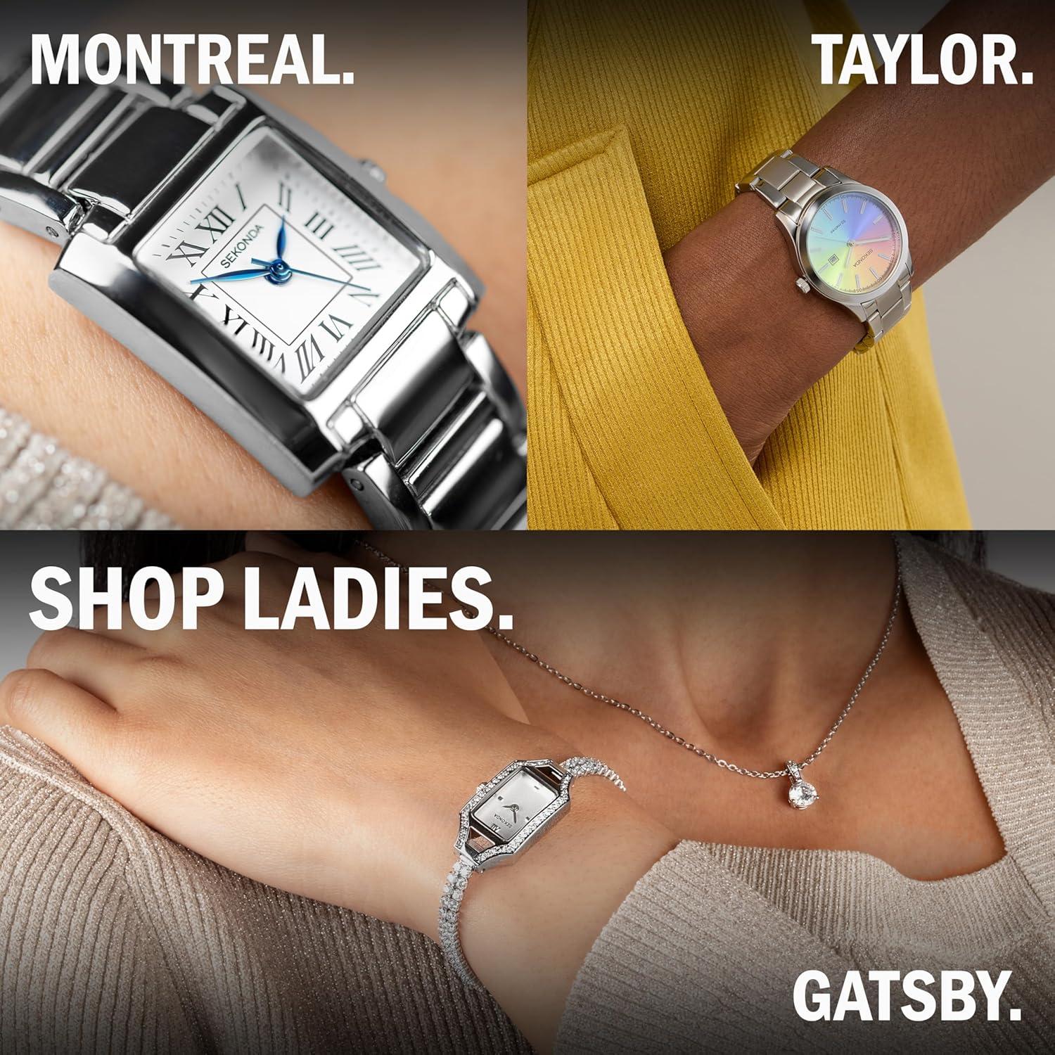 Reloj de Cuarzo Sekonda Monica Dama 20mm Blanco Romano