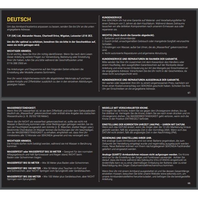 Reloj de Cuarzo Sekonda Monica Dama 20mm Blanco Romano