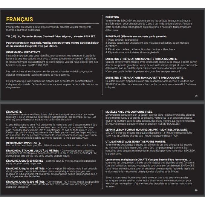 Reloj de Cuarzo Sekonda Monica Dama 20mm Blanco Romano