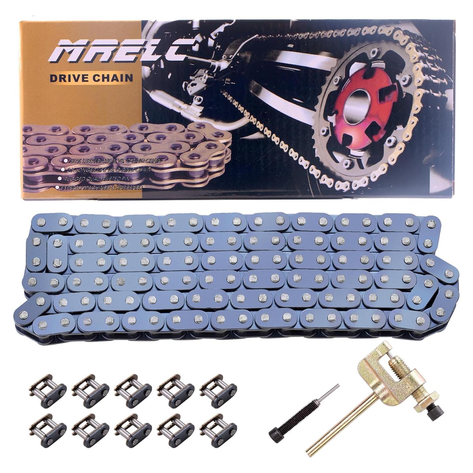 Cadena de transmisión T8F 116 eslabones MRELC para bicicleta