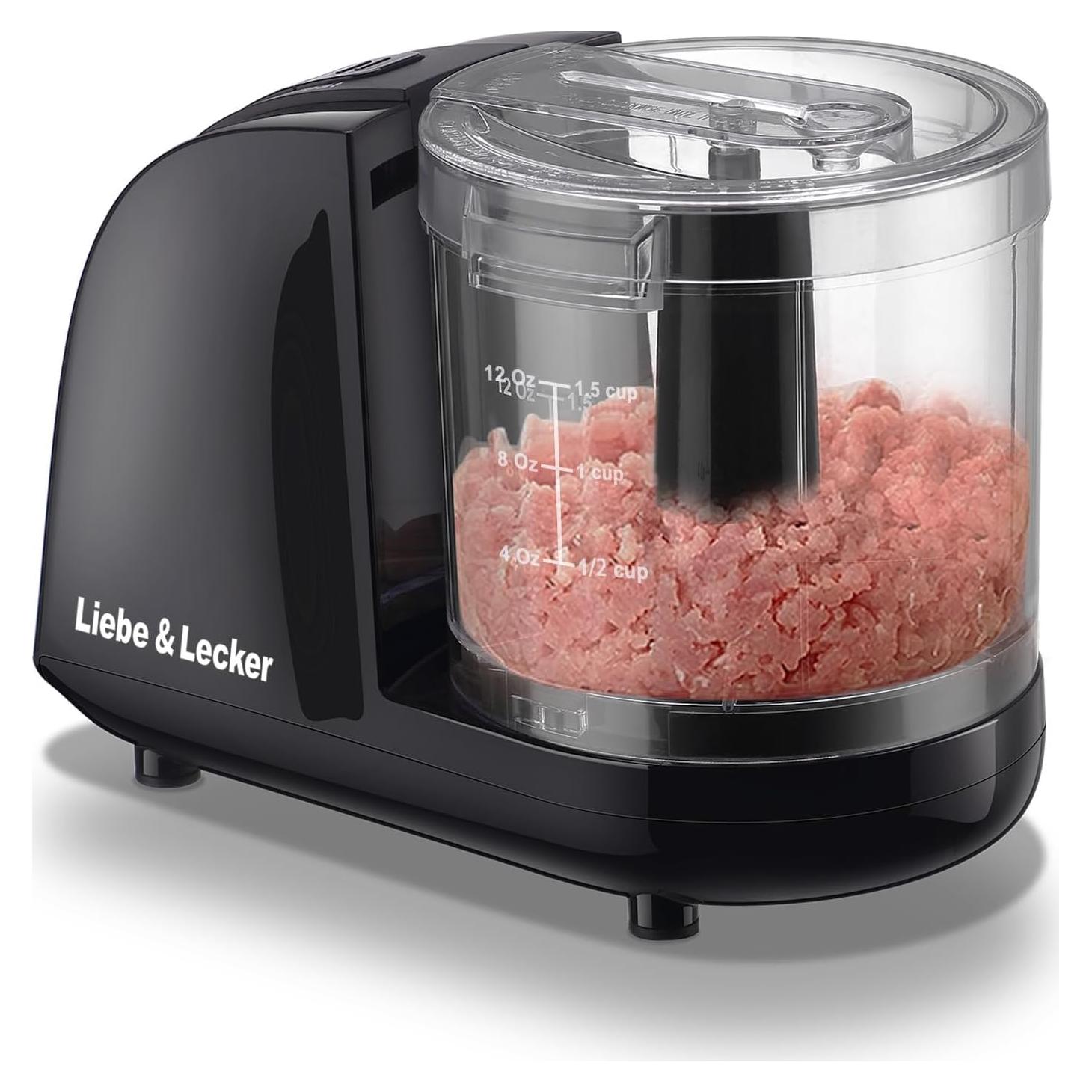 Mini Procesador de Alimentos Liebe&Lecker 1.5 Tazas S/S