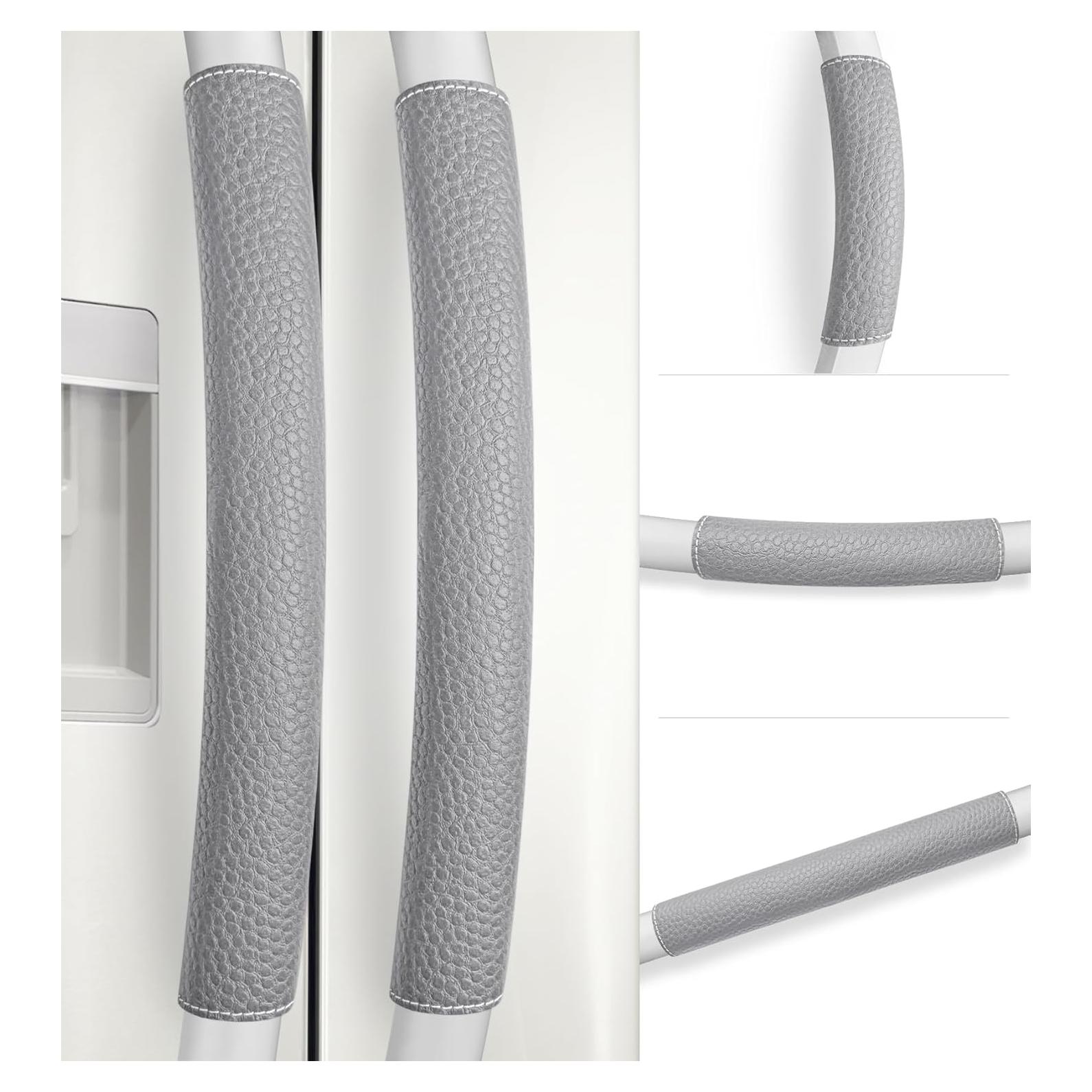 Cubiertas Ajustables para Manijas de Refrigerador Rikzor - 5 Piezas Gris