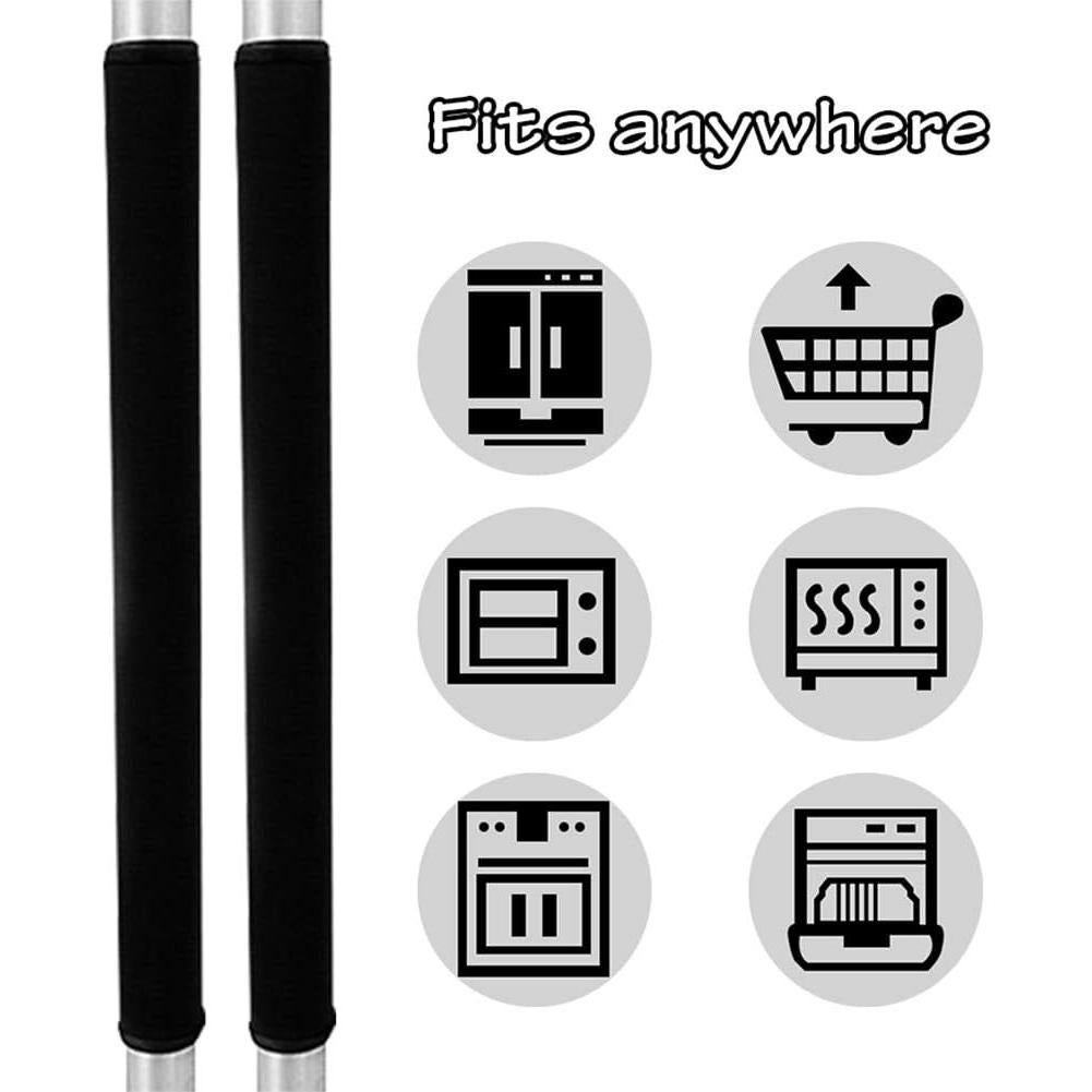 Cubiertas de Mango Neopreno Miaowater 4 Unidades Negro