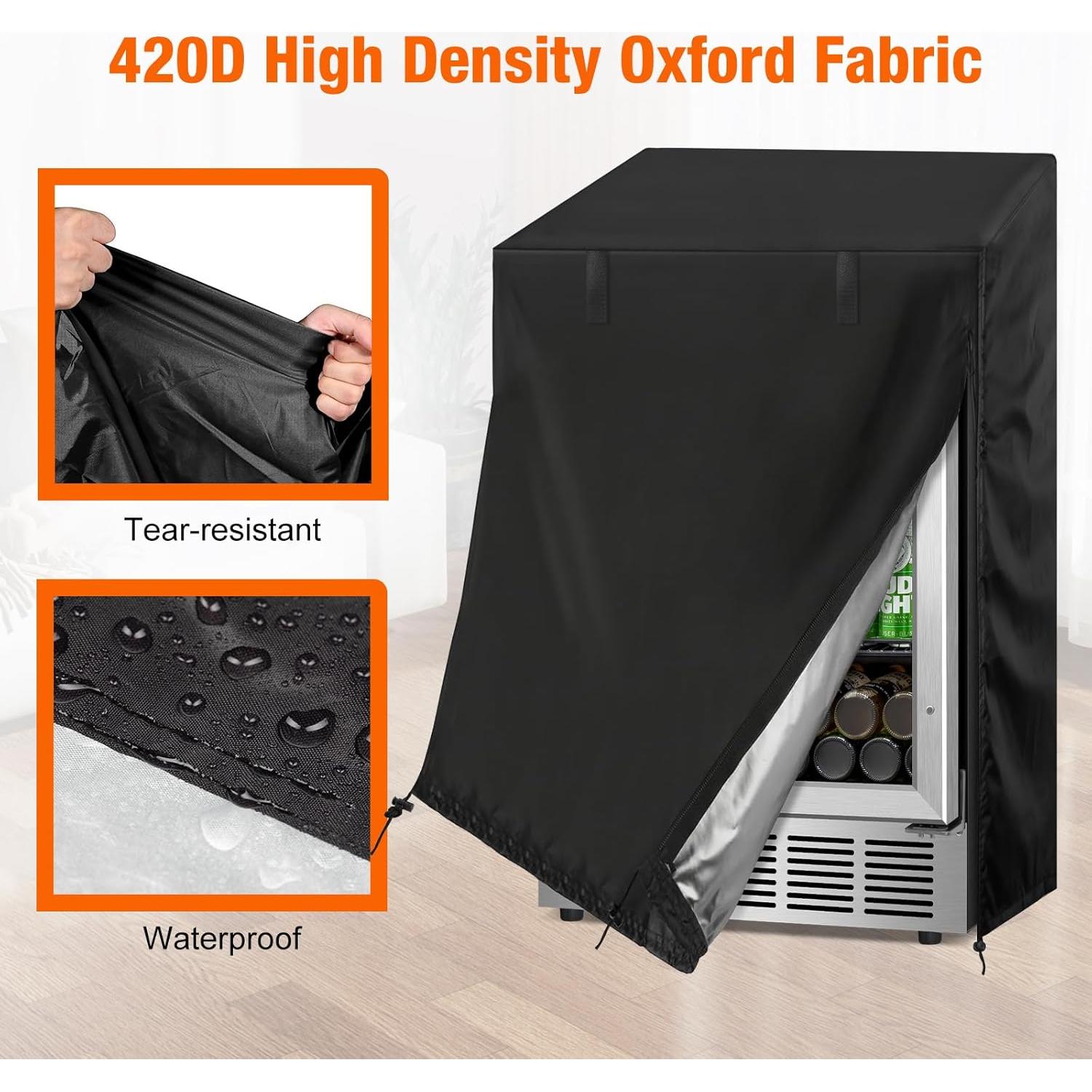 Cubierta de Refrigerador de Bebidas Velieta 55.88x58.93x86.68cm Impermeable