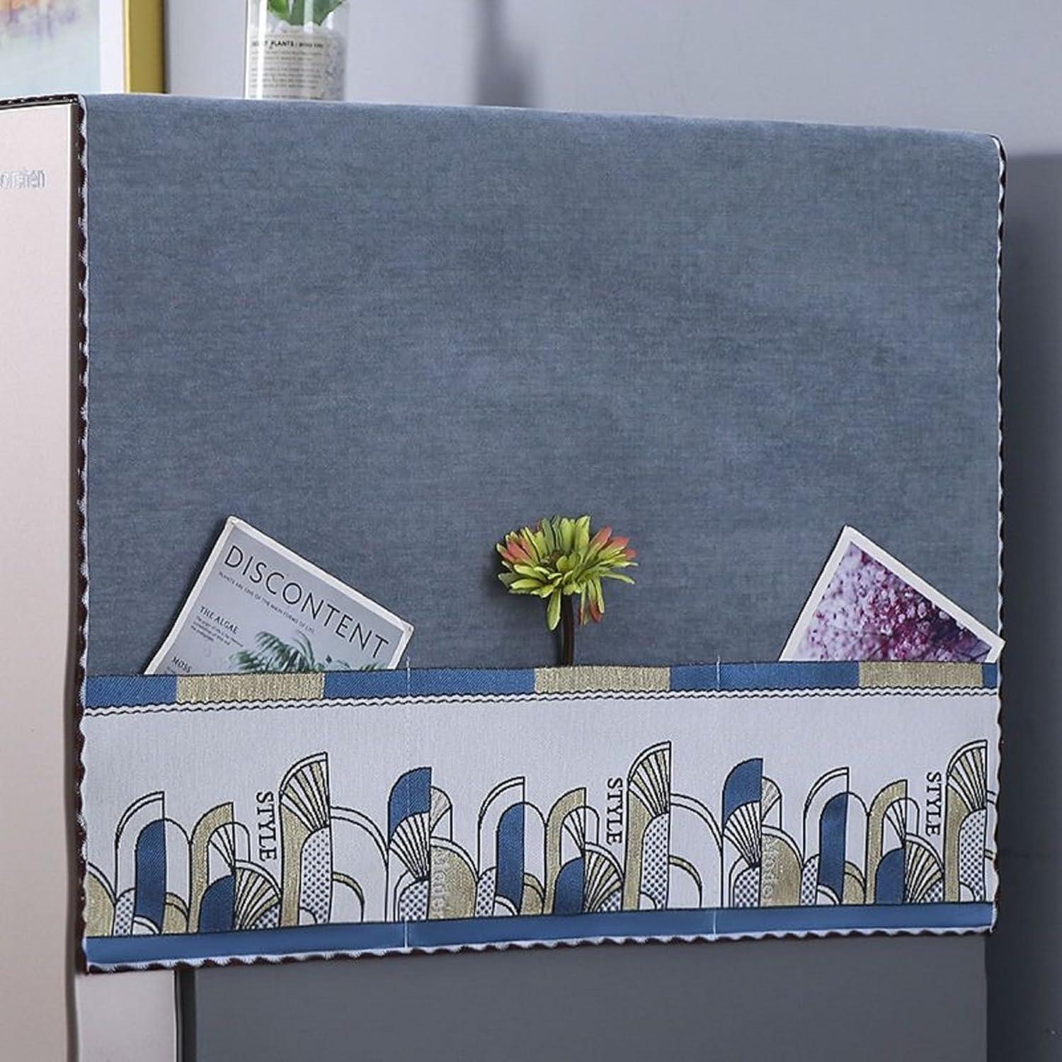 Cubierta de Polvo para Refrigerador YUZHANGHE Gris 170x60 cm