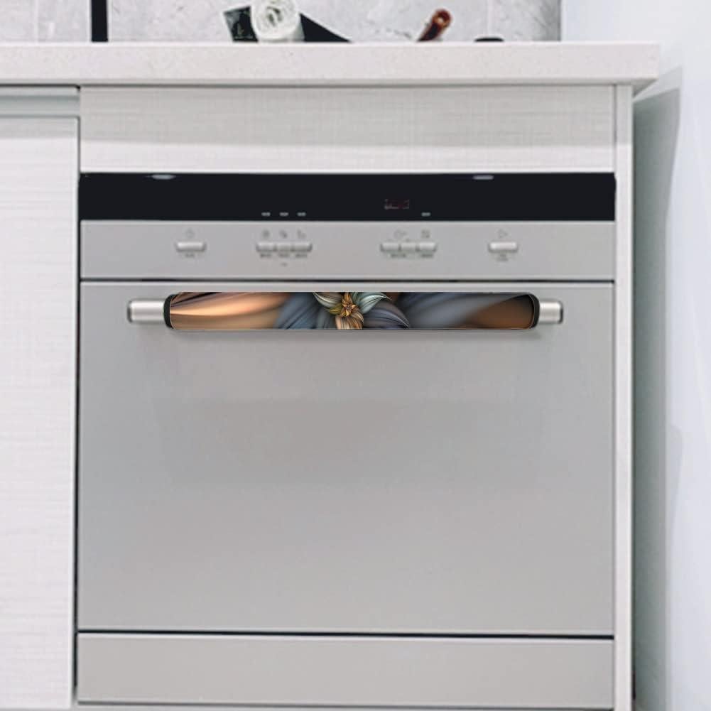 Cubiertas para Manijas de Refrigerador NETILGEN 2 Unidades Floral