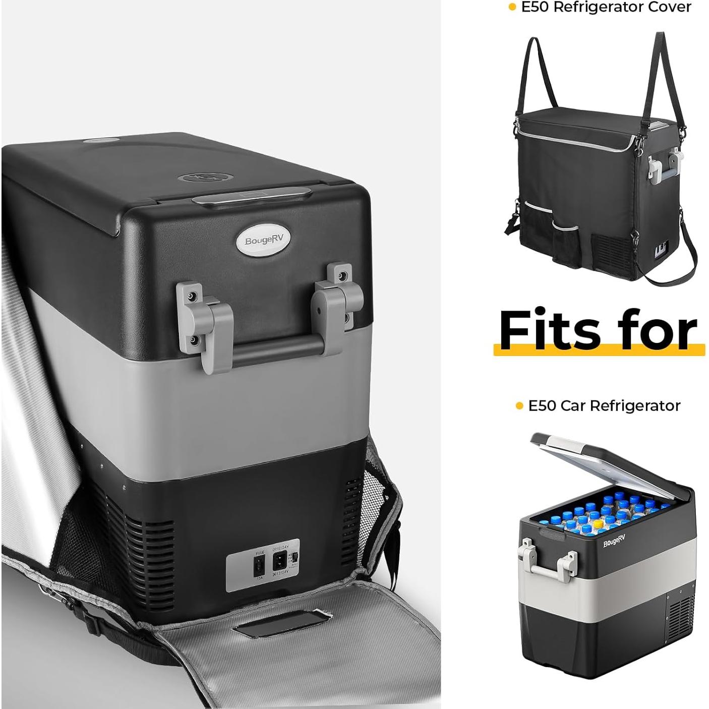 Cubierta Protectora Aislada BougeRV 53 Quart para Refrigerador