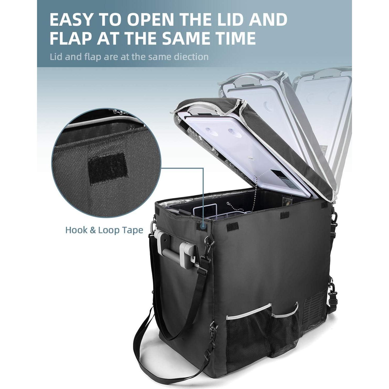 Cubierta Protectora Aislada BougeRV 53 Quart para Refrigerador