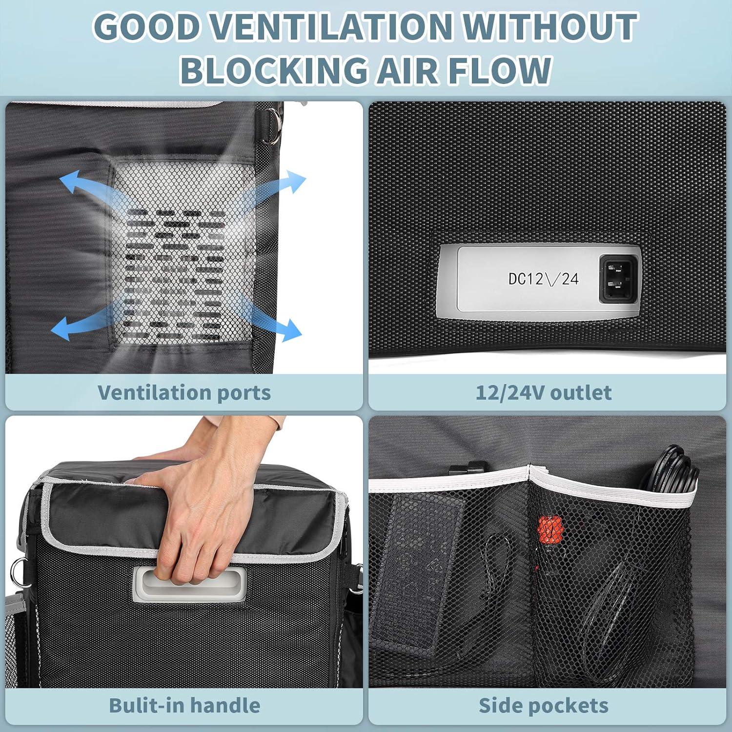 Cubierta Protectora Aislada BougeRV 23 Cuartos para Refrigerador