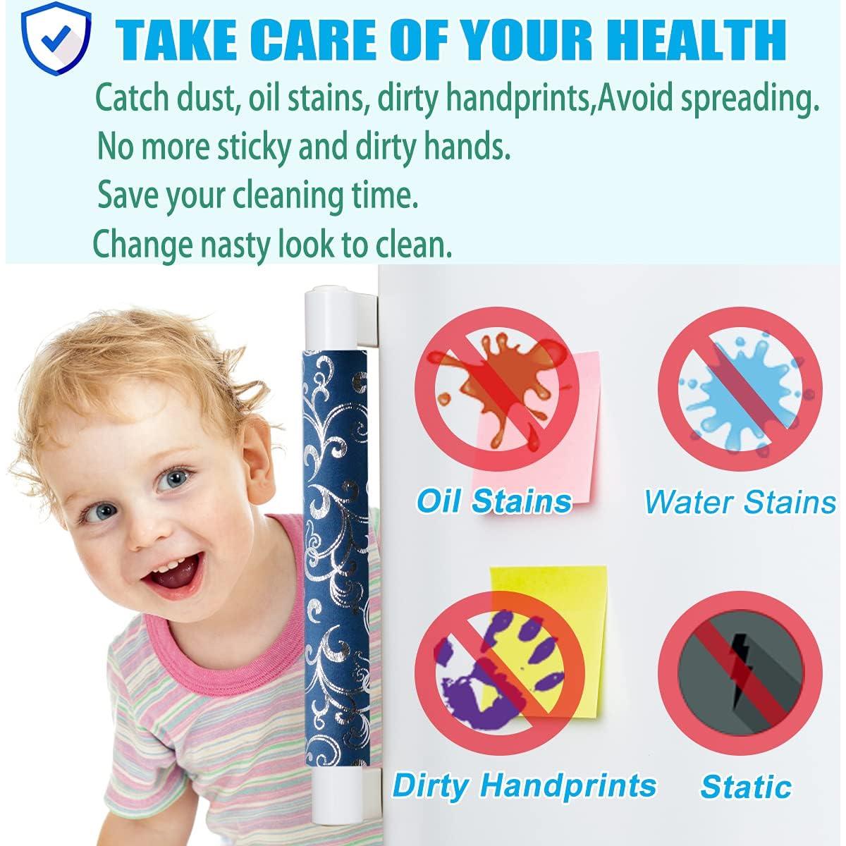 Cubiertas de Manijas Volecy 6 Piezas Terciopelo Azul Marino