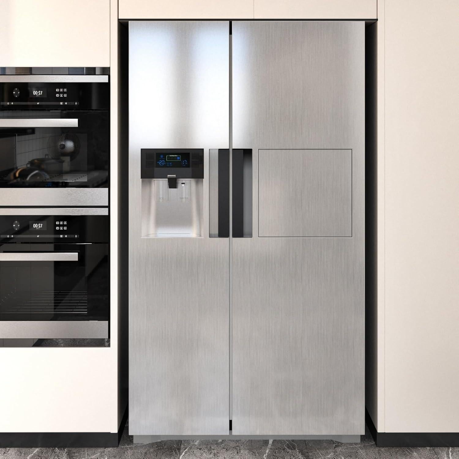 Papel Contacto Autoadhesivo LIKILIKI Acero Inoxidable 1.80 m²