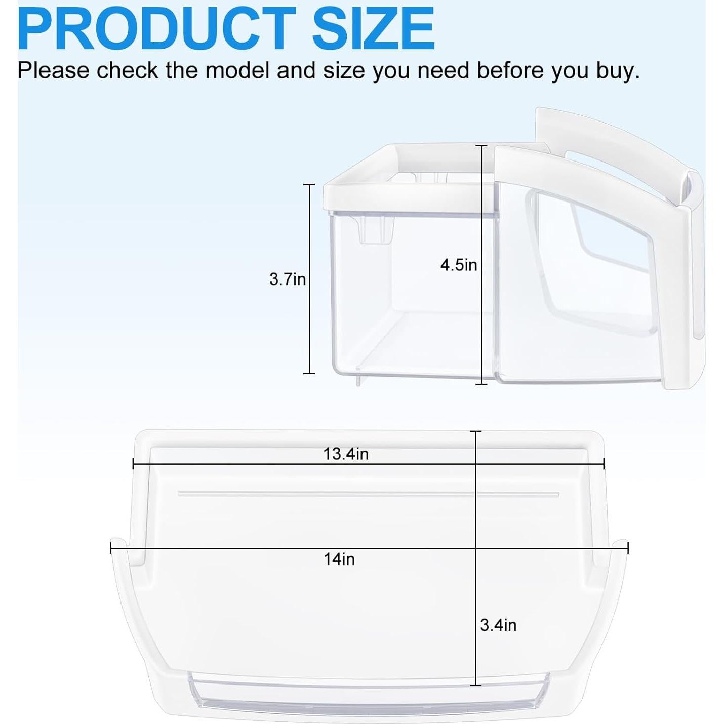 Estante de puerta de refrigerador YEECHUN WPW10224961