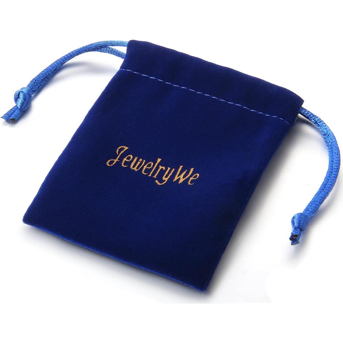 Reloj de bolsillo JewelryWe dorado vintage con cadena