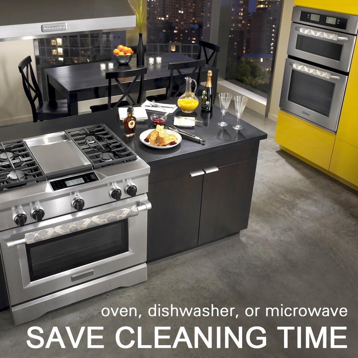 Cubiertas de Manijas OUGAR8 para Refrigerador y Horno 2 Pzas