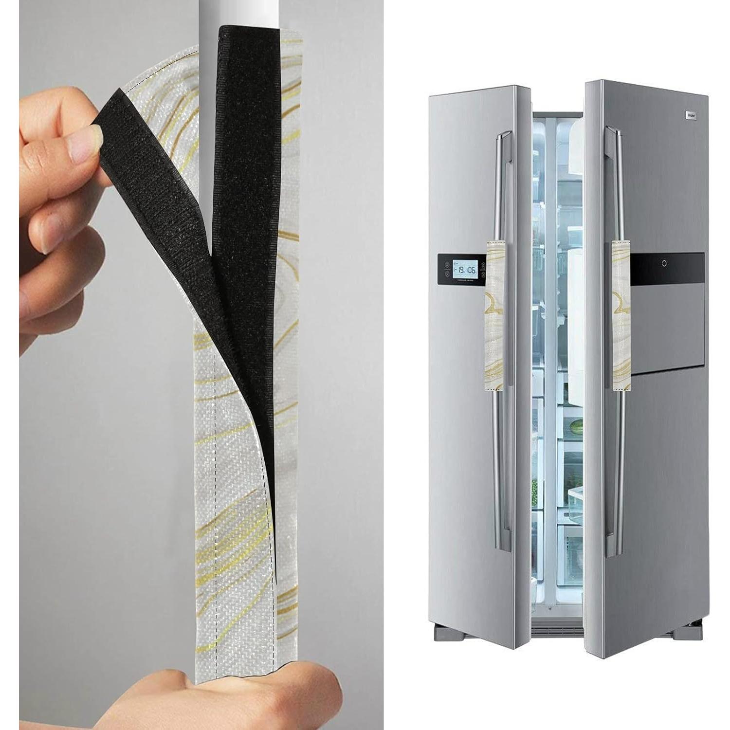 Juego de 2 Cubiertas para Manijas de Refrigerador Emelivor