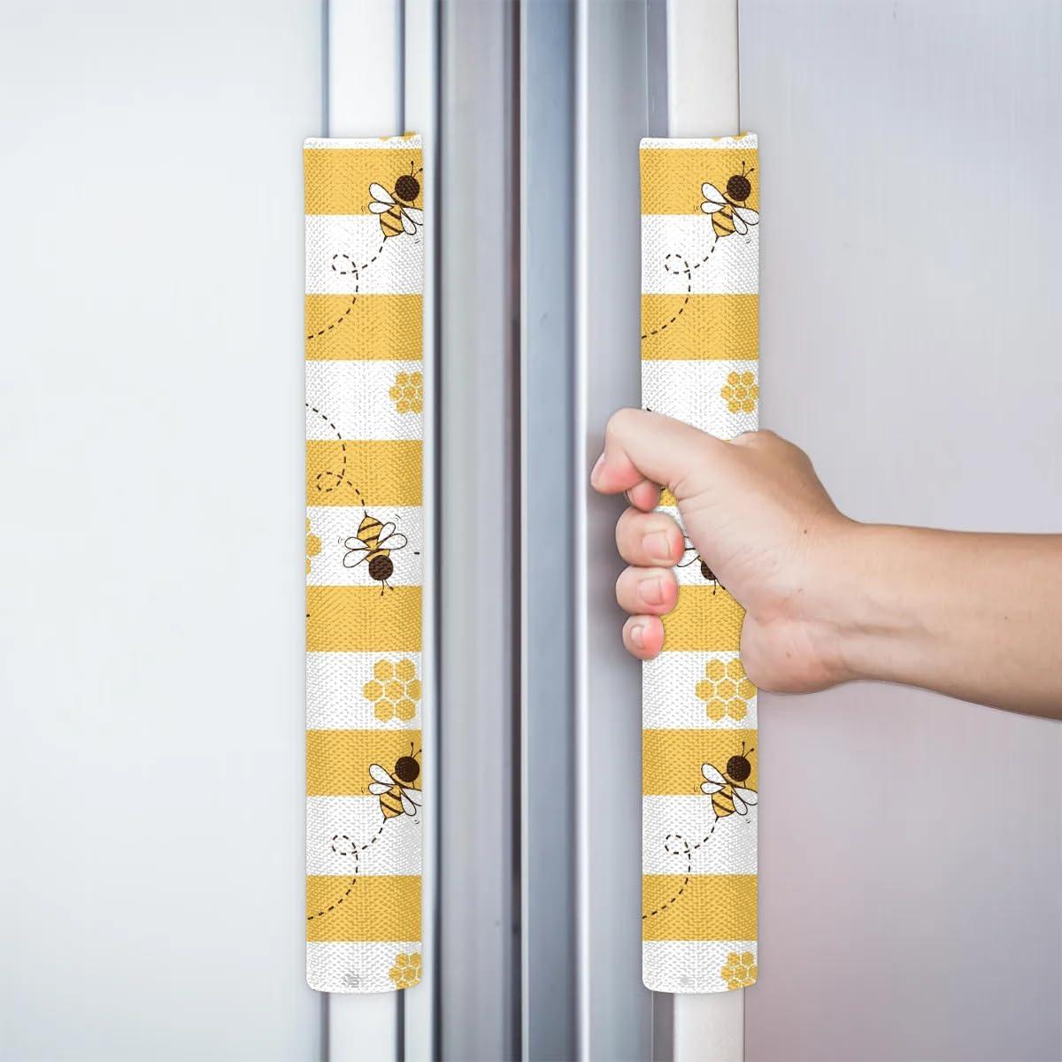 Juego de 2 fundas para manijas de refrigerador Pardick