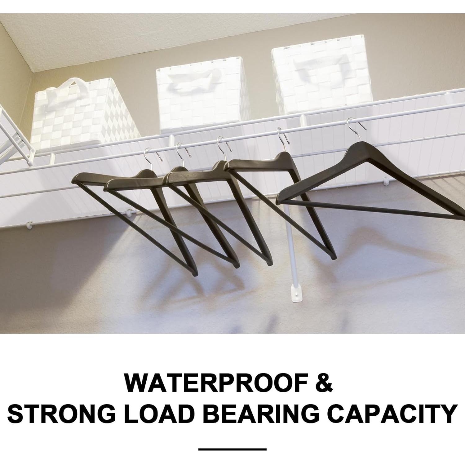 Forros de Estante Barydat 4 Pcs 30x122 cm Transparentes