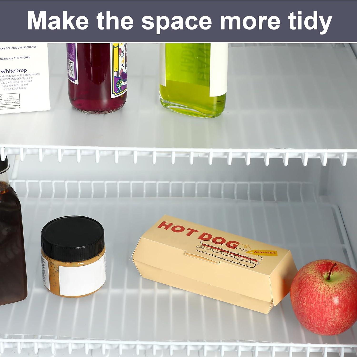 Forros de Estante Barydat 4 Pcs 30x122 cm Transparentes