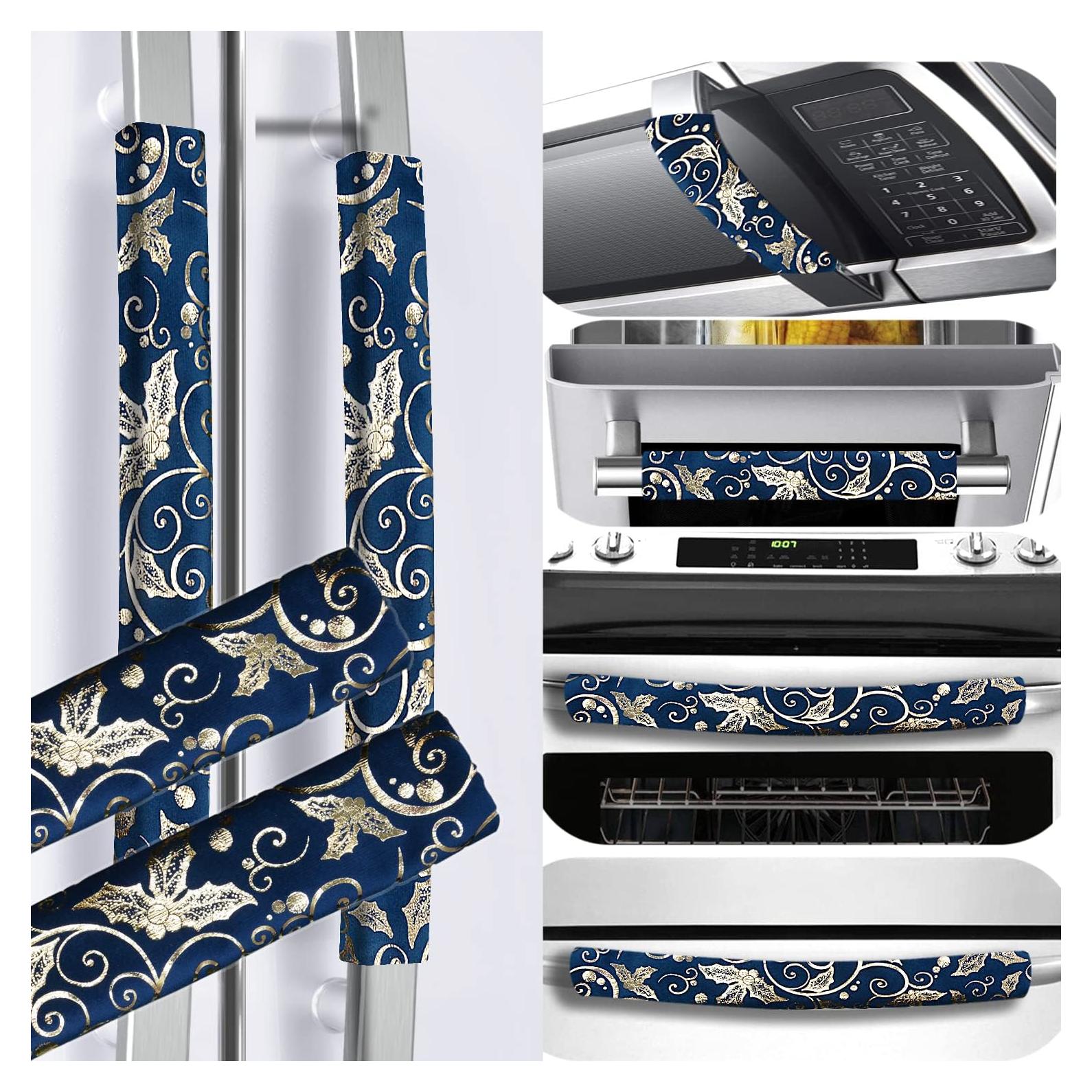 Cubiertas de Manijas de Refrigerador Volecy, Juego de 6 Tela