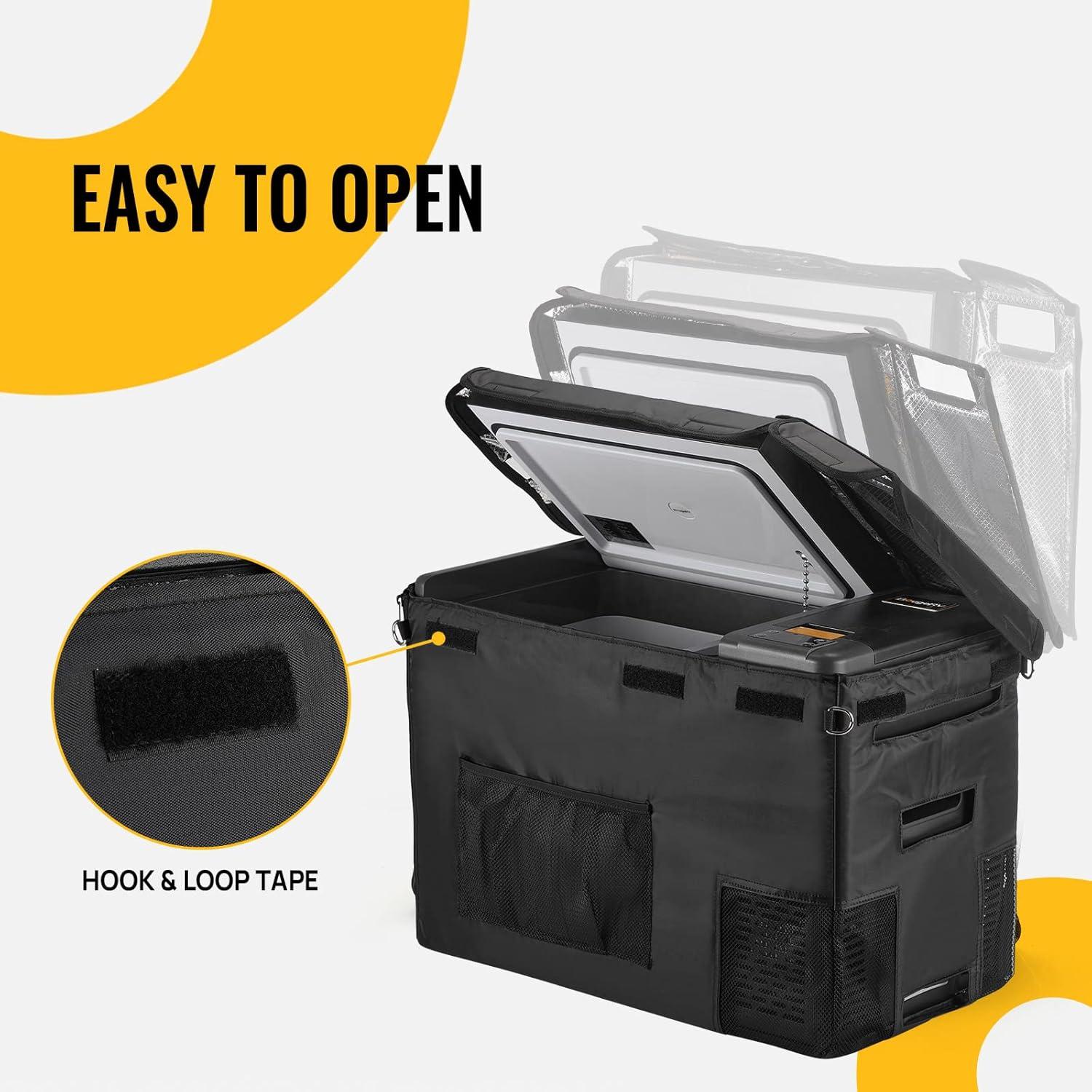 Cubierta Protectora BougeRV CRPRO 30QT Aislante Negra