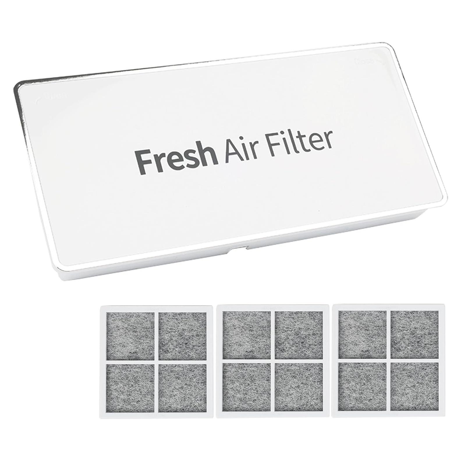 Cubierta Filtro Aire Refrigerador Tesidol MCR66849208 + 3 Filtros LT120F