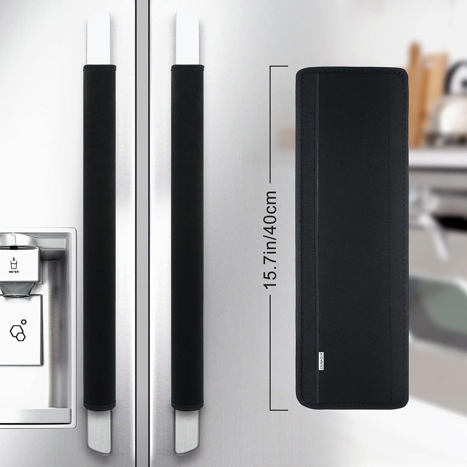 Cubiertas de mango ZAWAGIIK 5 piezas Neopreno Negro