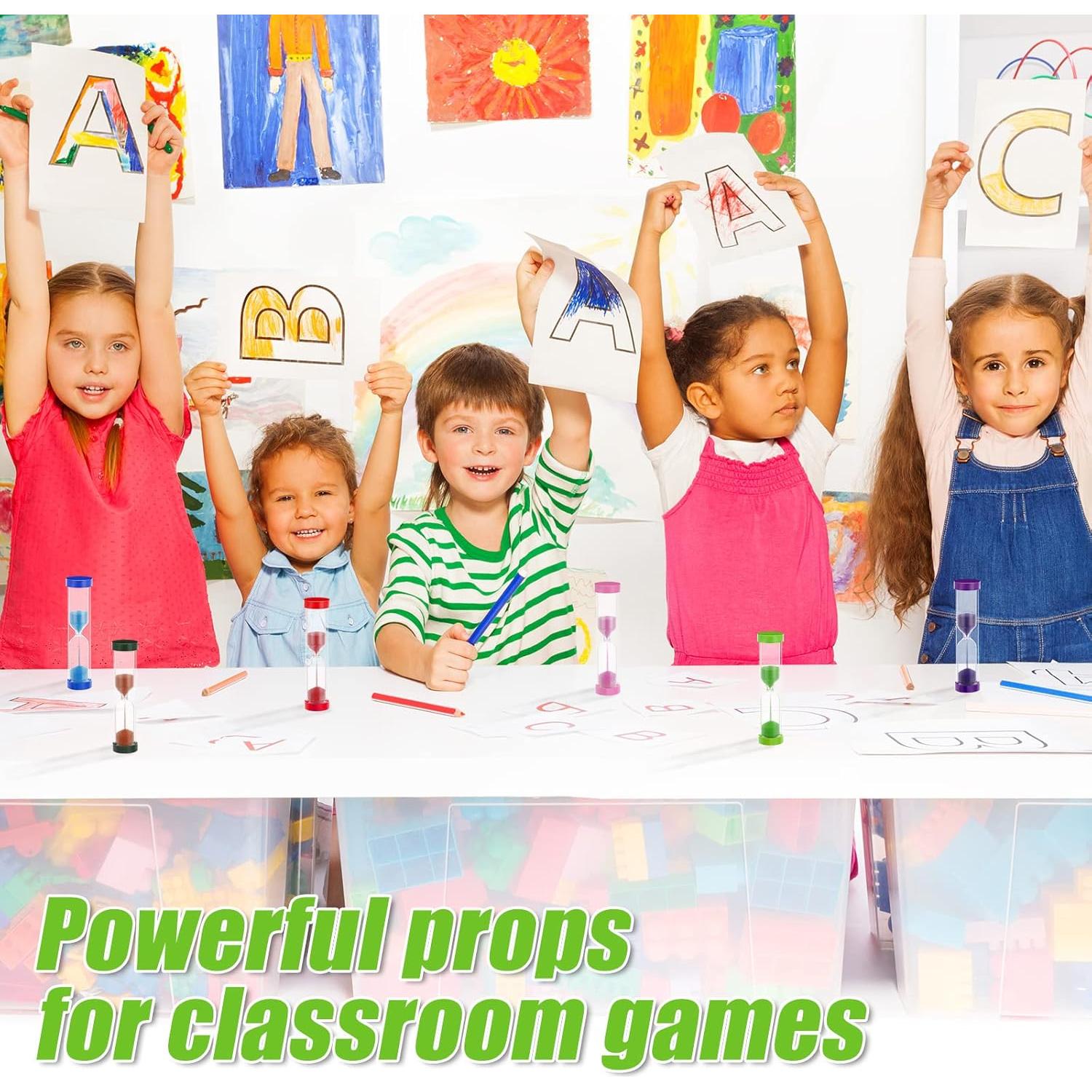 Temporizadores de Arena Fabbay 40 Piezas 2 Minutos Coloridos