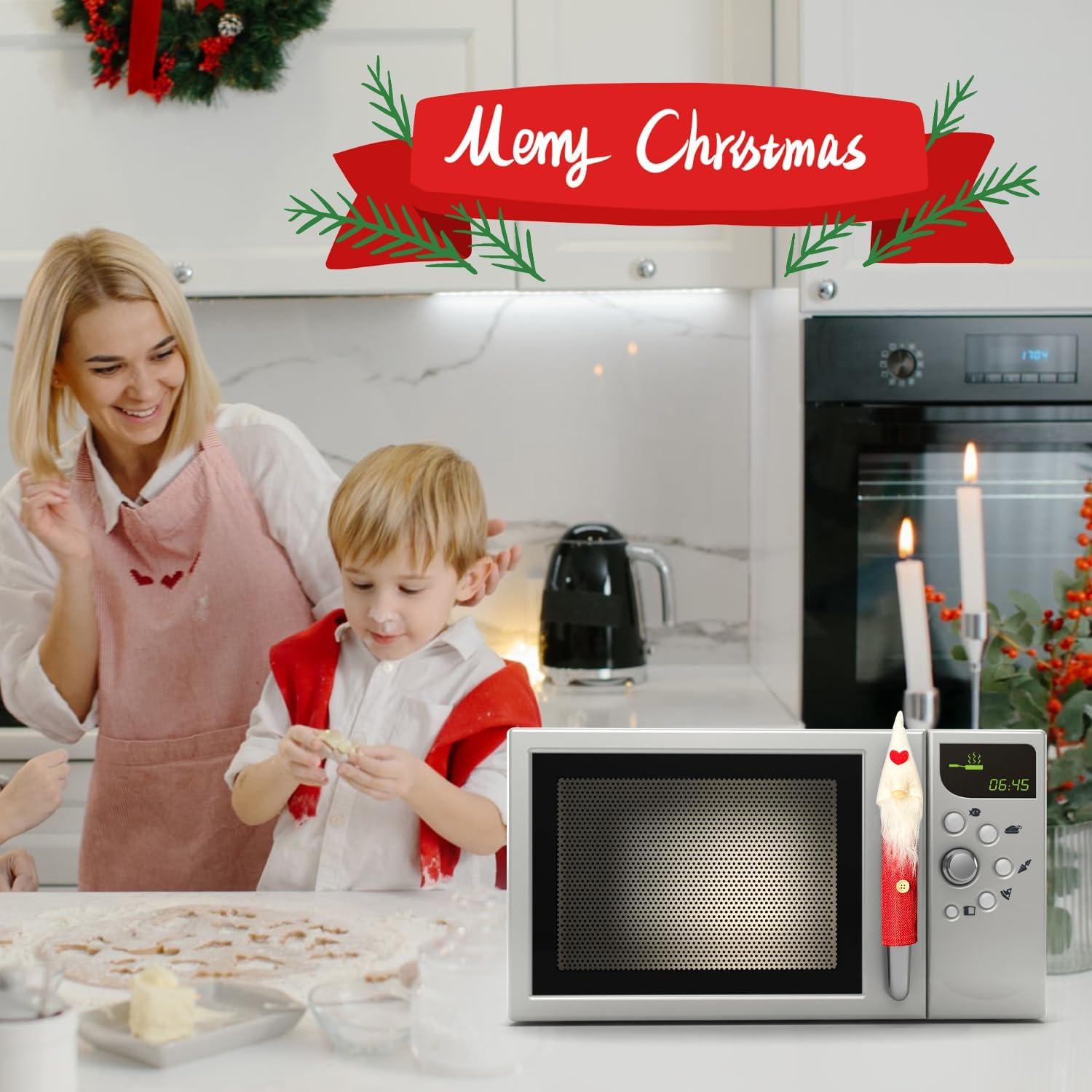 Cubiertas de Manijas de Refrigerador Navidad IELEK 6 Pzas