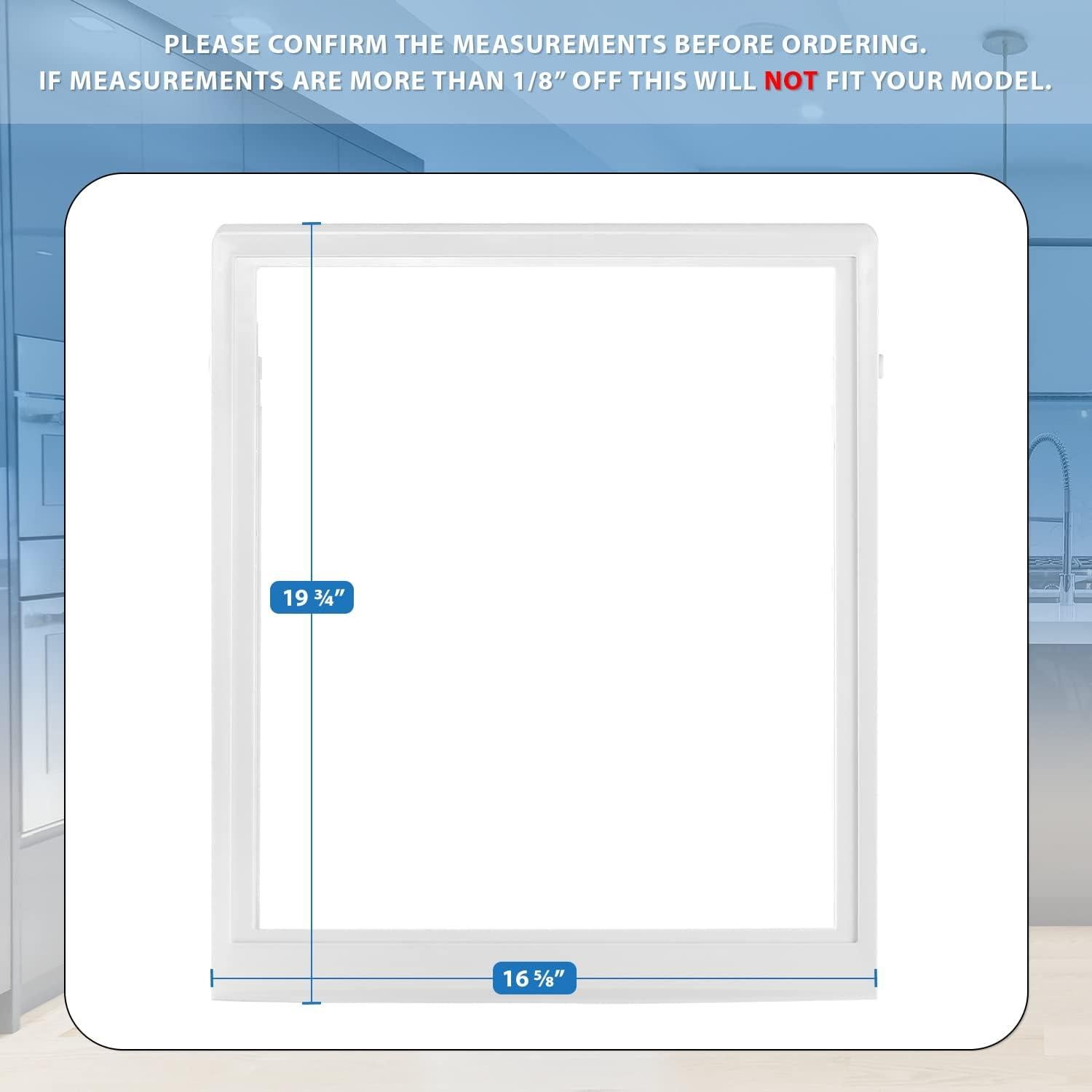 Cubierta Crisper Superior Lifetime Appliance 50x42 cm