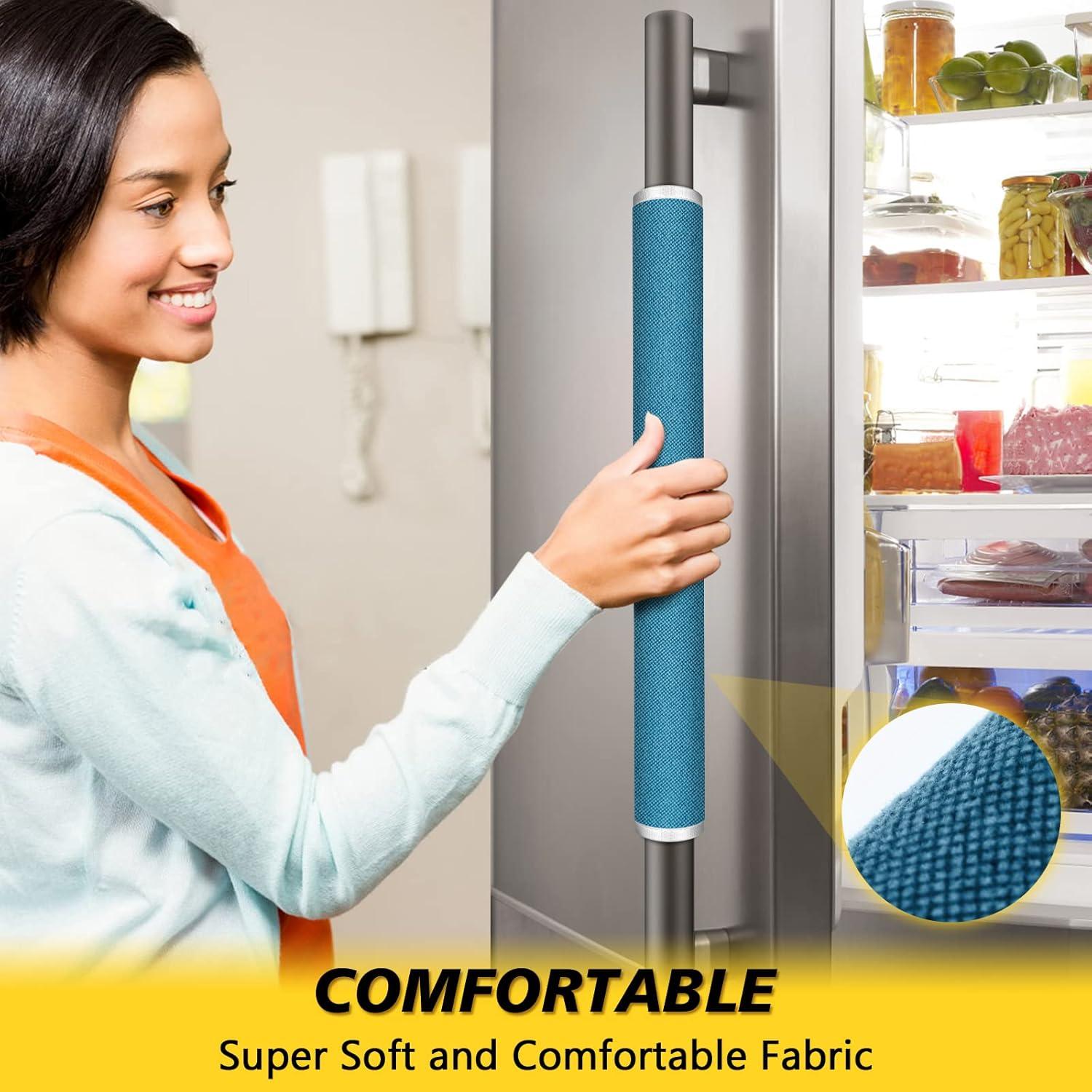 Cubiertas para Manijas de Refrigerador Metonsto 5 Piezas Tela