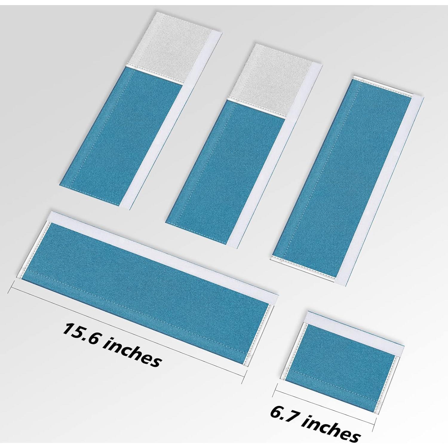 Cubiertas para Manijas de Refrigerador Metonsto 5 Piezas Tela