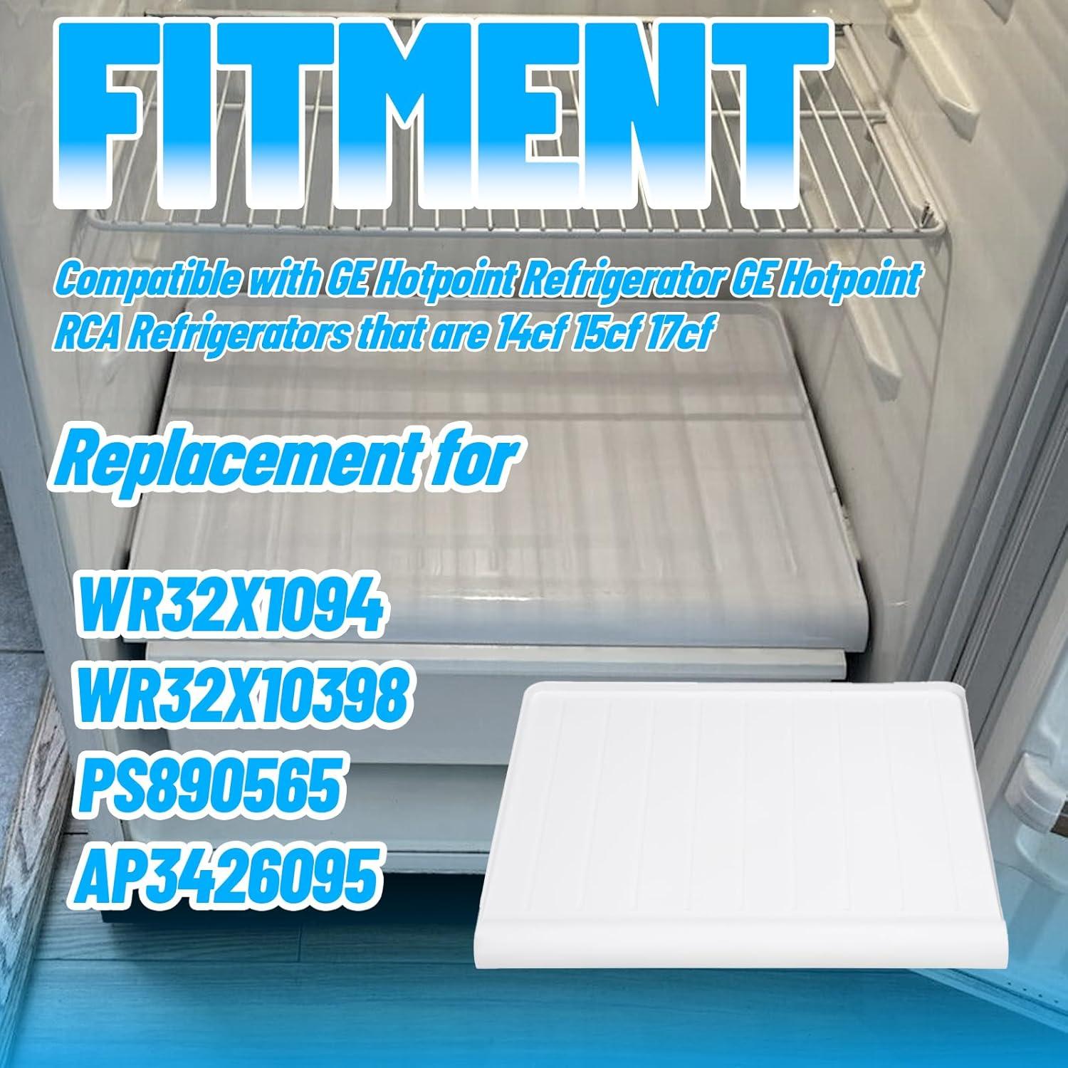 Cubierta de Bandeja Crisper HECASA para Refrigeradores GE 65x52cm