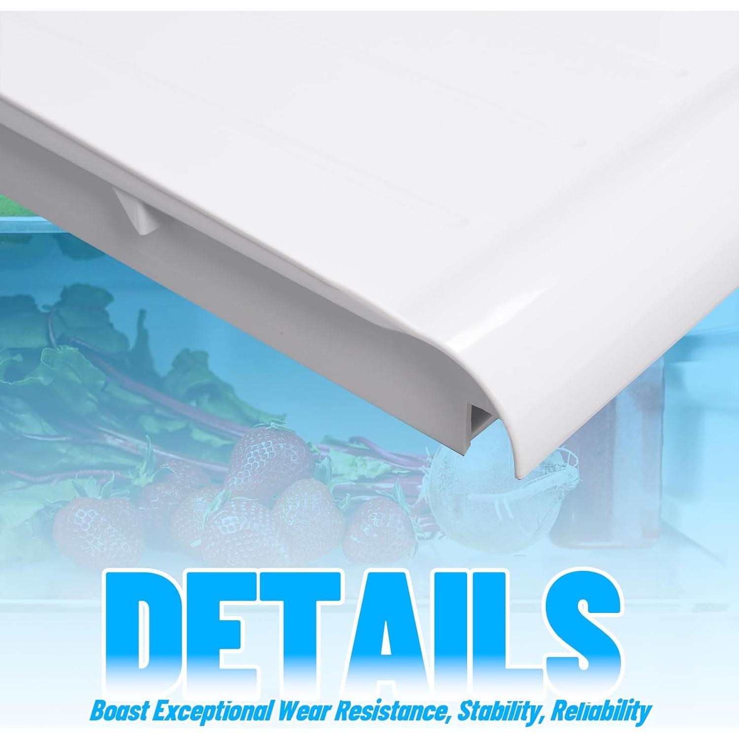 Cubierta de Bandeja Crisper HECASA para Refrigeradores GE 65x52cm