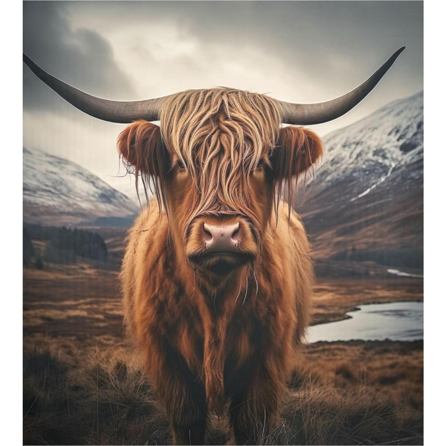 Cubierta magnética para lavavajillas Kigai 58x66 cm Vaca