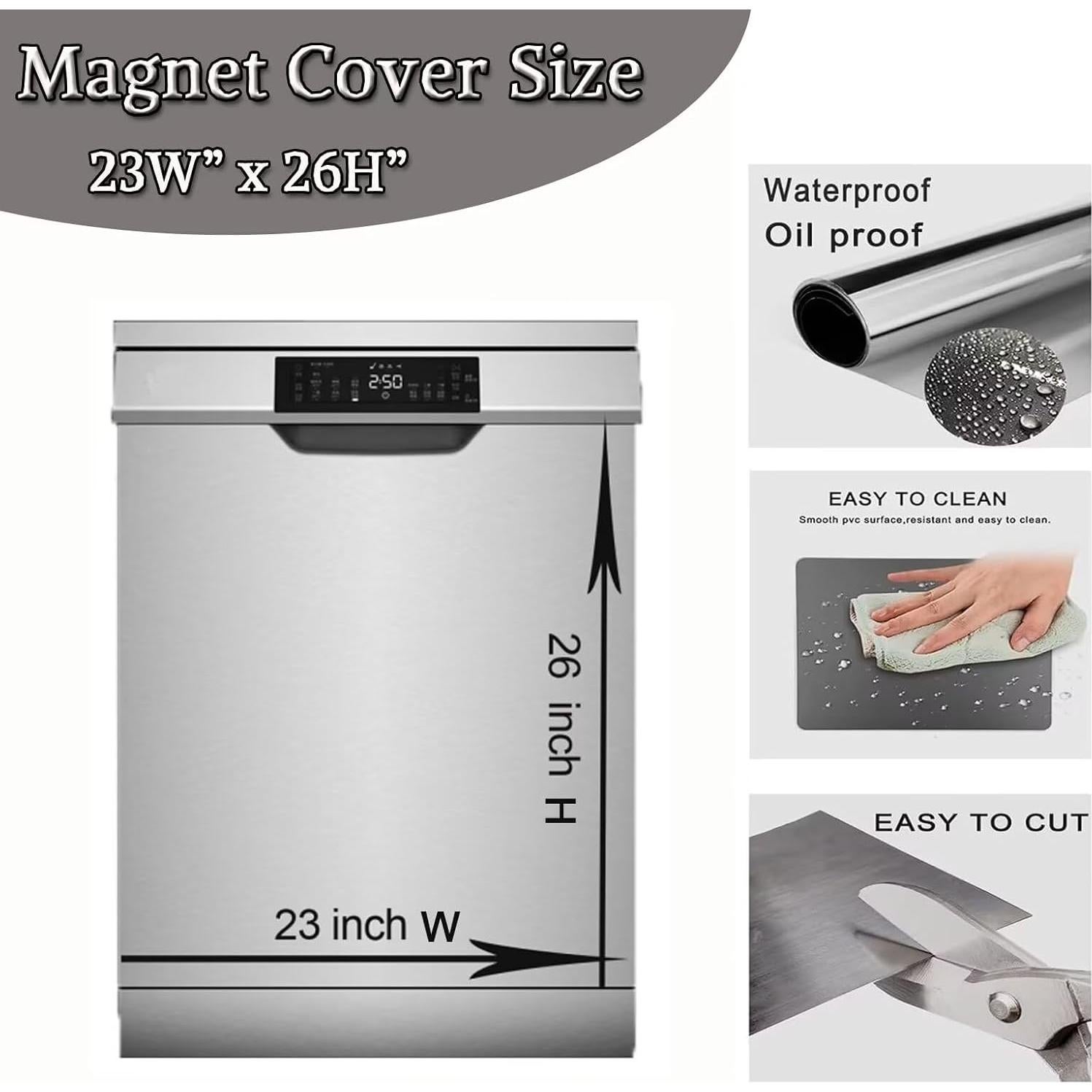 Cubierta Magnética Retro Flores Genérico 58x66 cm Decorativa