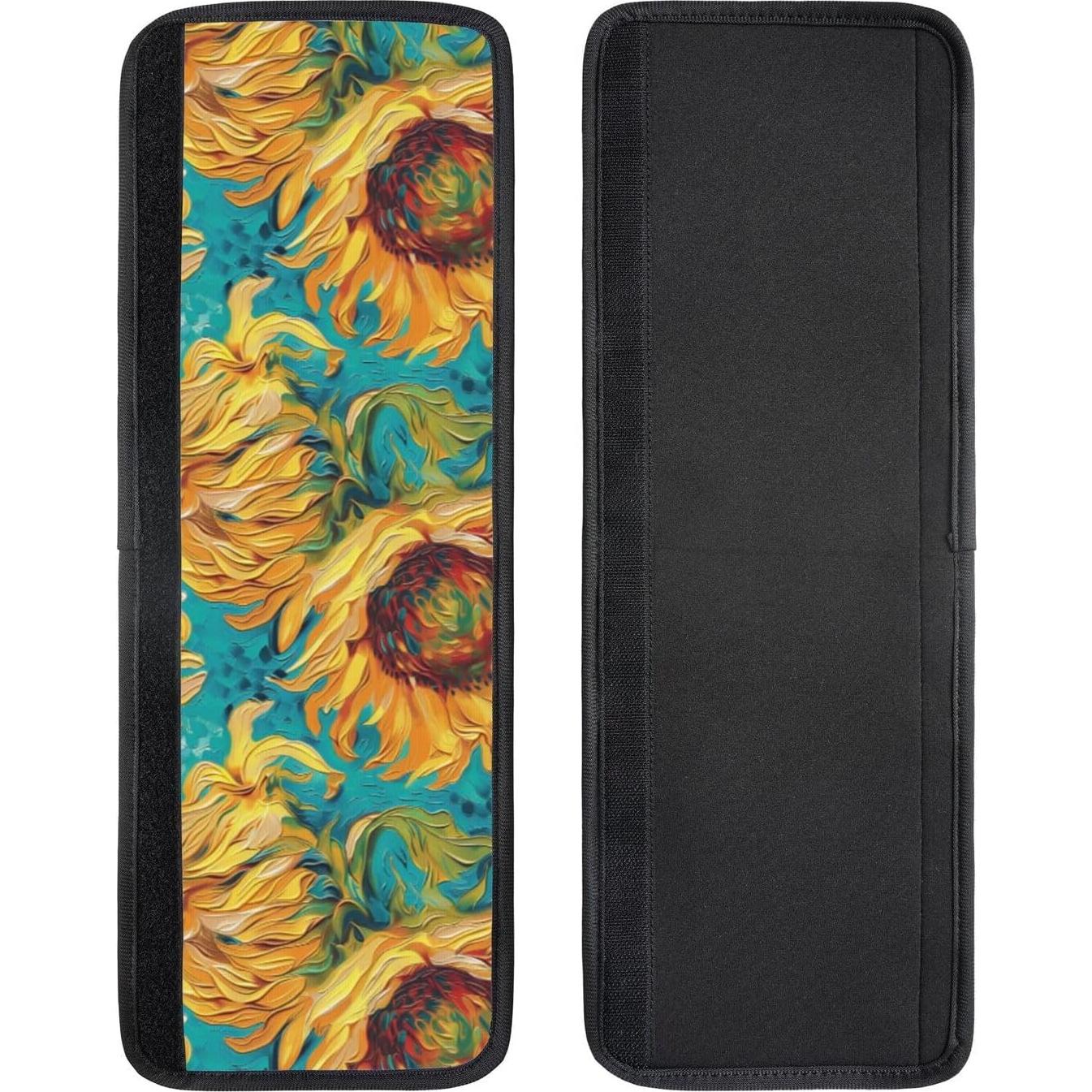 4 Fundas para Manijas de Refrigerador NeuKim Girasol 40x14 cm