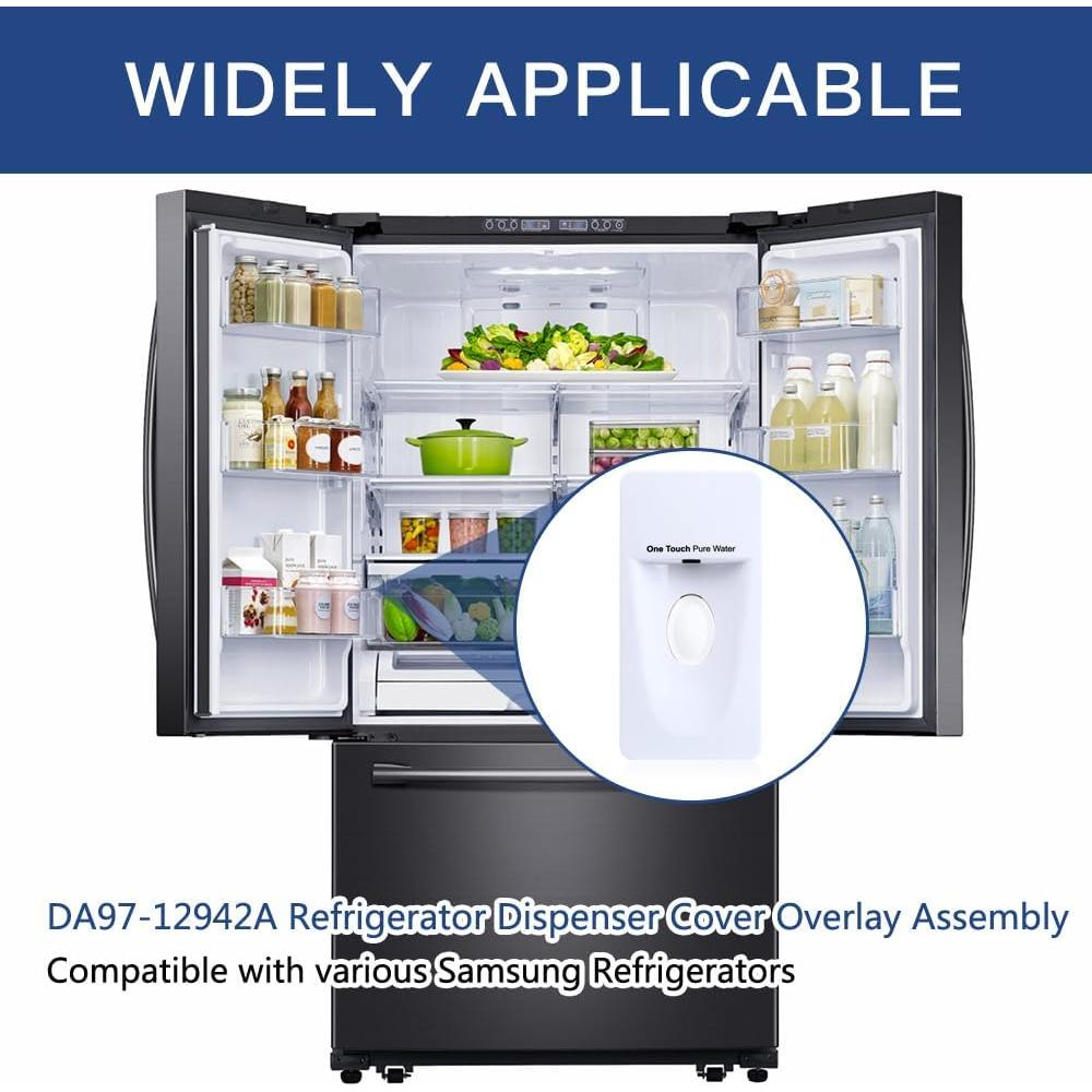 Cubierta dispensador hielo Samsung DA97-12942A - Repuesto