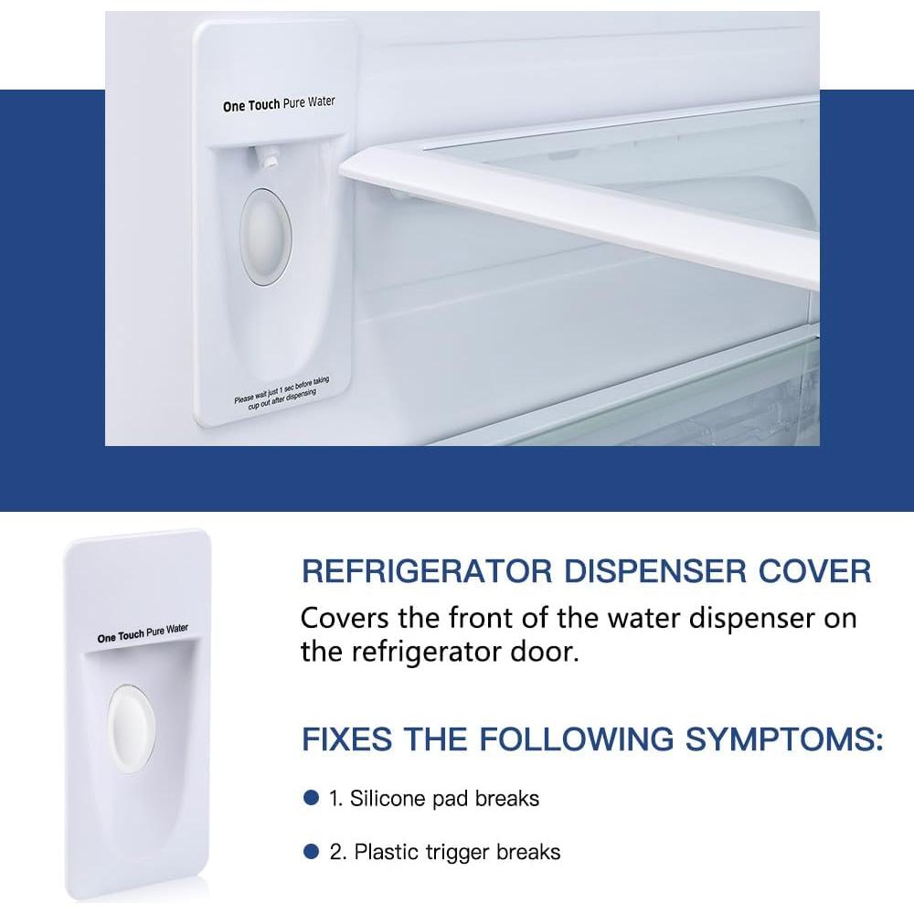 Cubierta dispensador hielo Samsung DA97-12942A - Repuesto