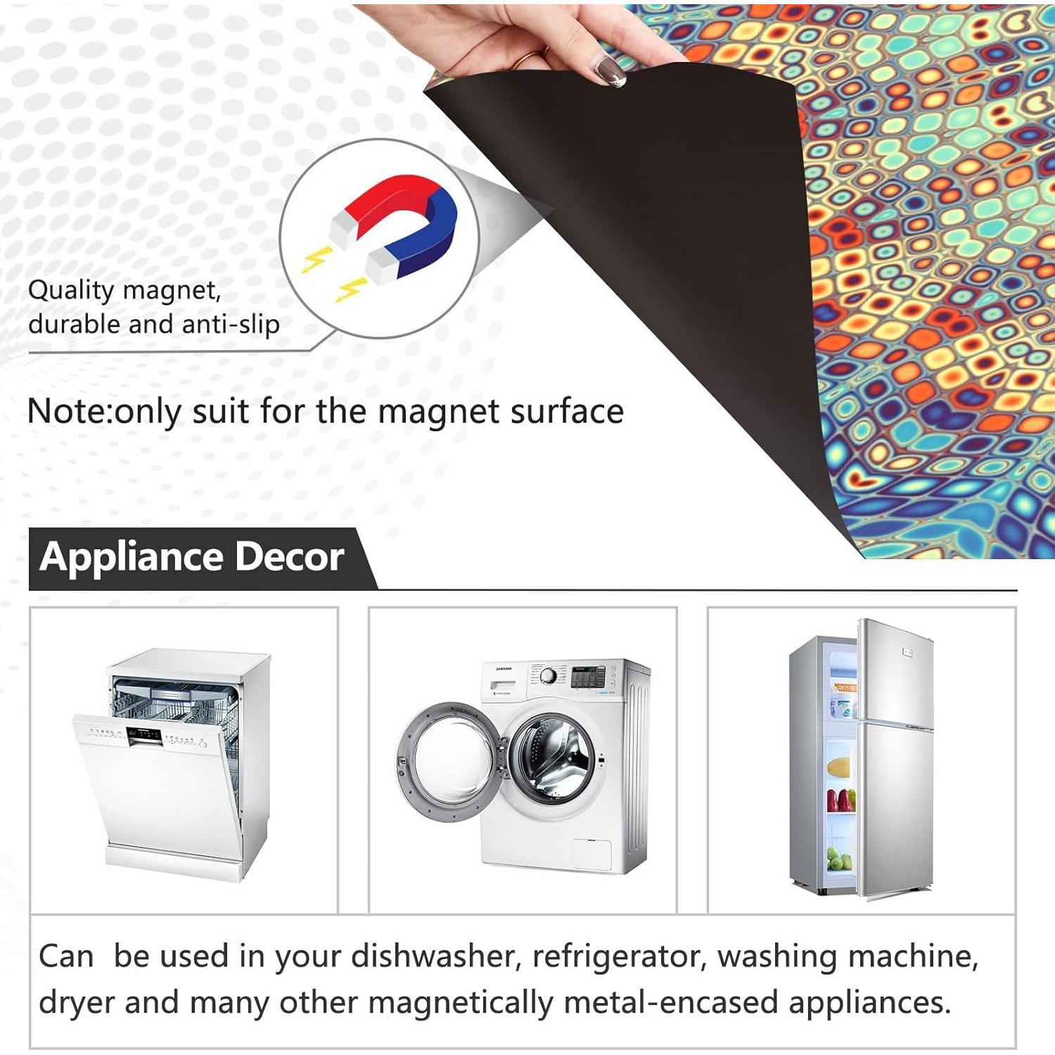 Cubierta Magnética JUMBEAR para Lavavajillas Mandala 58x66 cm