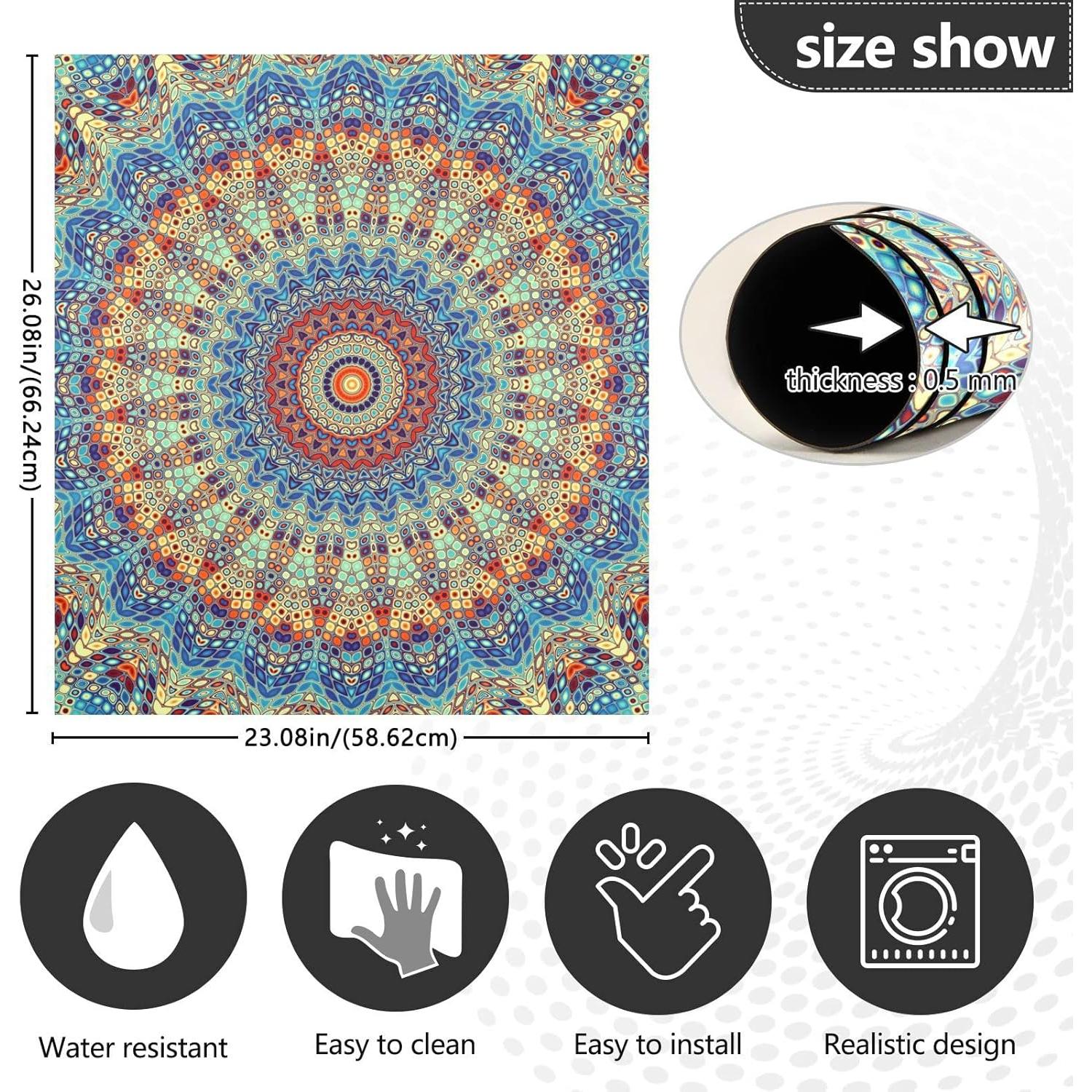 Cubierta Magnética JUMBEAR para Lavavajillas Mandala 58x66 cm