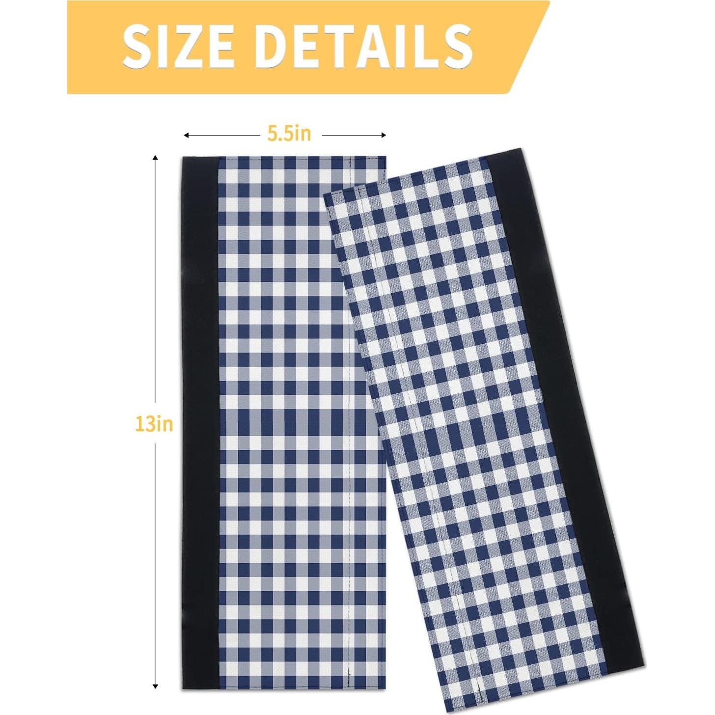 Cubiertas de Manijas de Refrigerador LBCASA Juego de 2