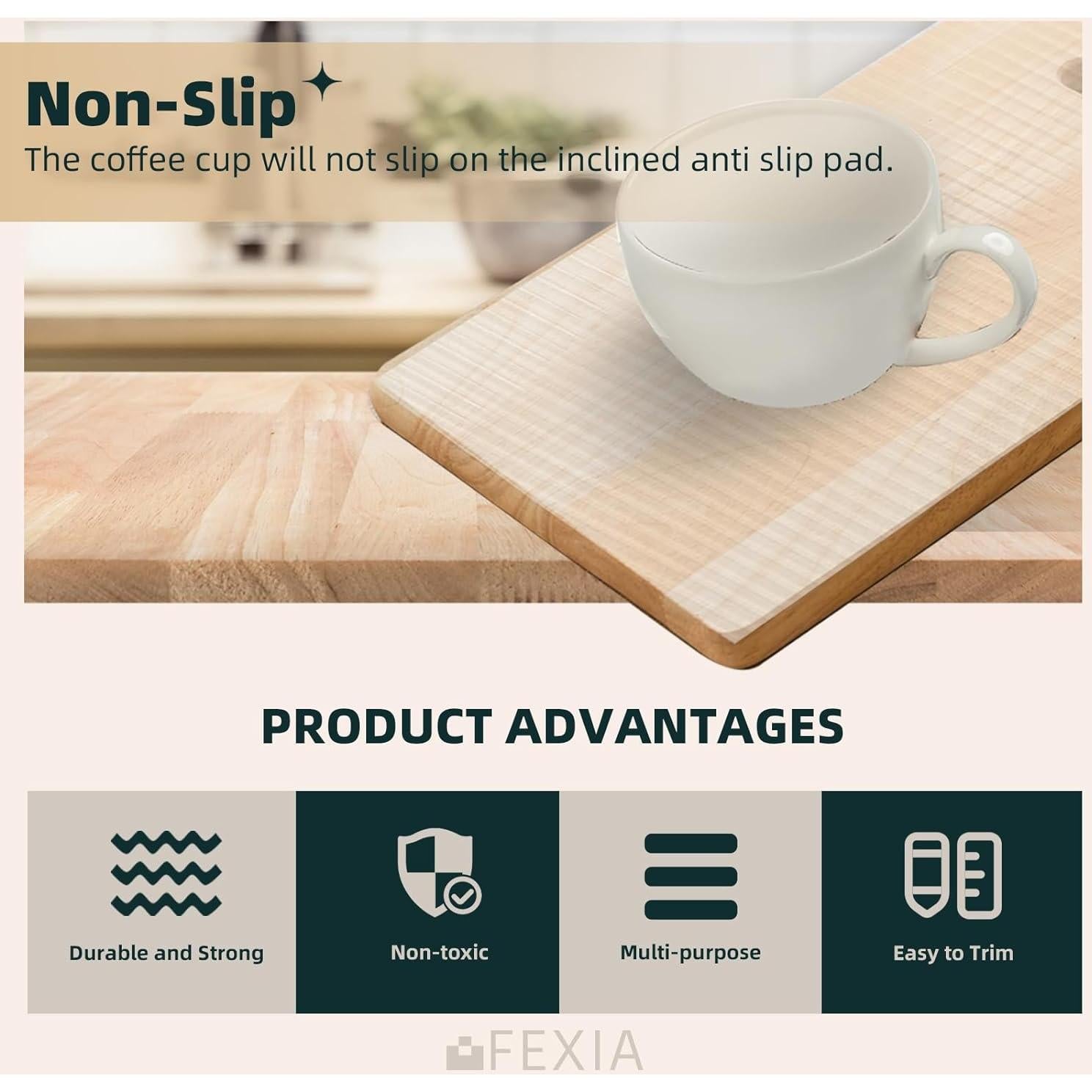 Forros de Estantería FEXIA 16x20 pies Antideslizantes