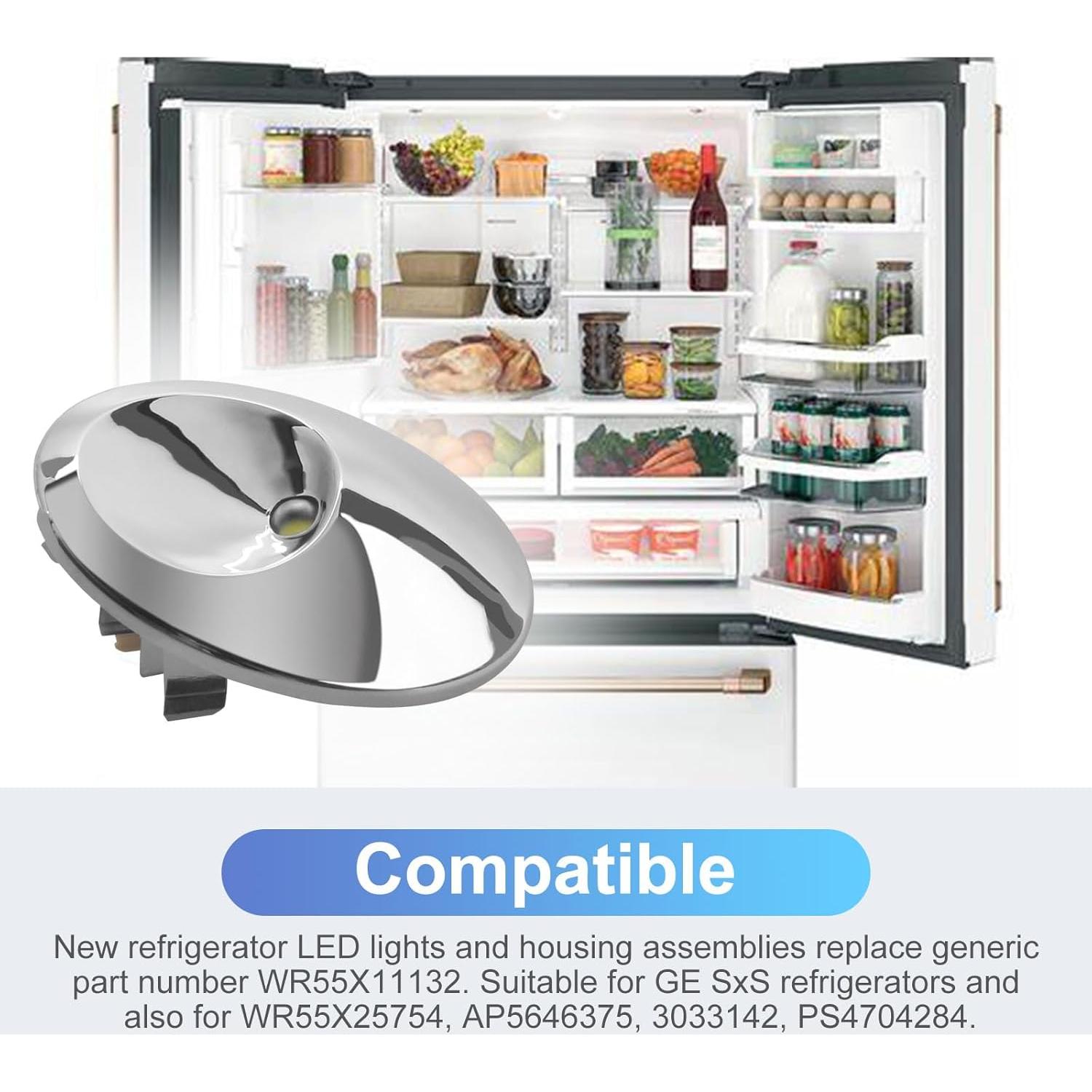 Conjunto de Luz LED para Refrigerador GE WR55X11132 - 2024