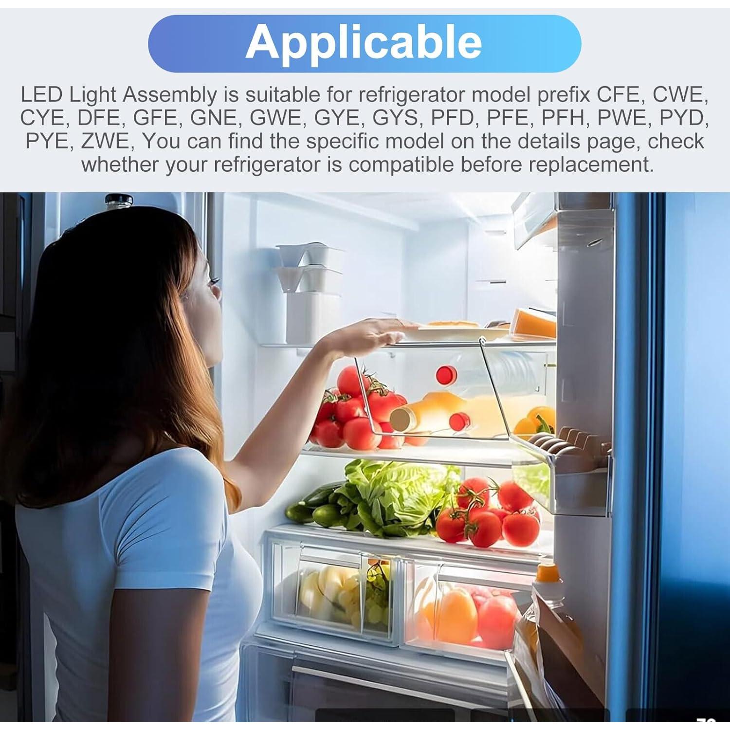 Conjunto de Luz LED para Refrigerador GE WR55X11132 - 2024