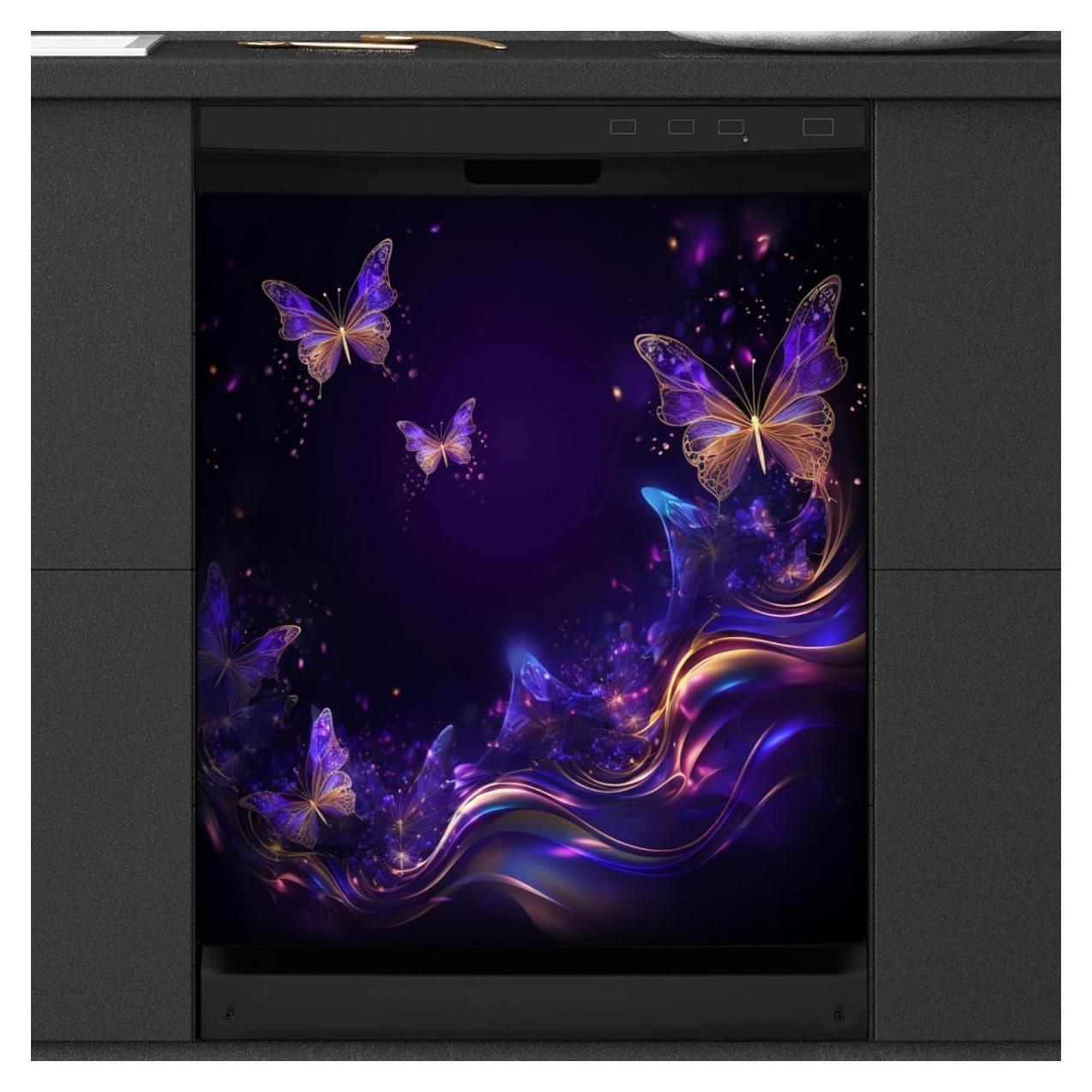 Cubierta Magnética YPPAHHHH para Lavavajillas Mariposa 58x66cm