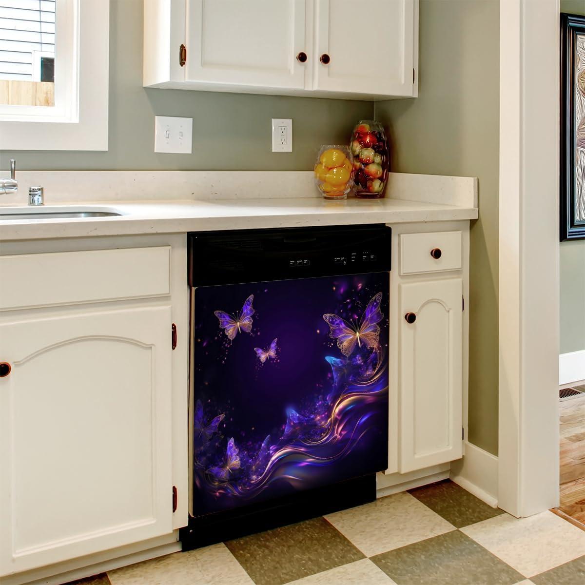 Cubierta Magnética YPPAHHHH para Lavavajillas Mariposa 58x66cm