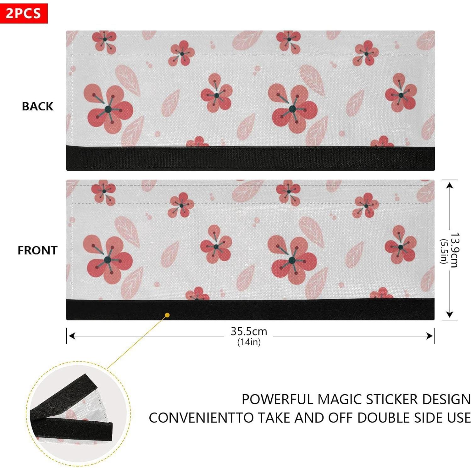Juego de Fundas para Manijas de Refrigerador QwThum 35,56x13,97cm